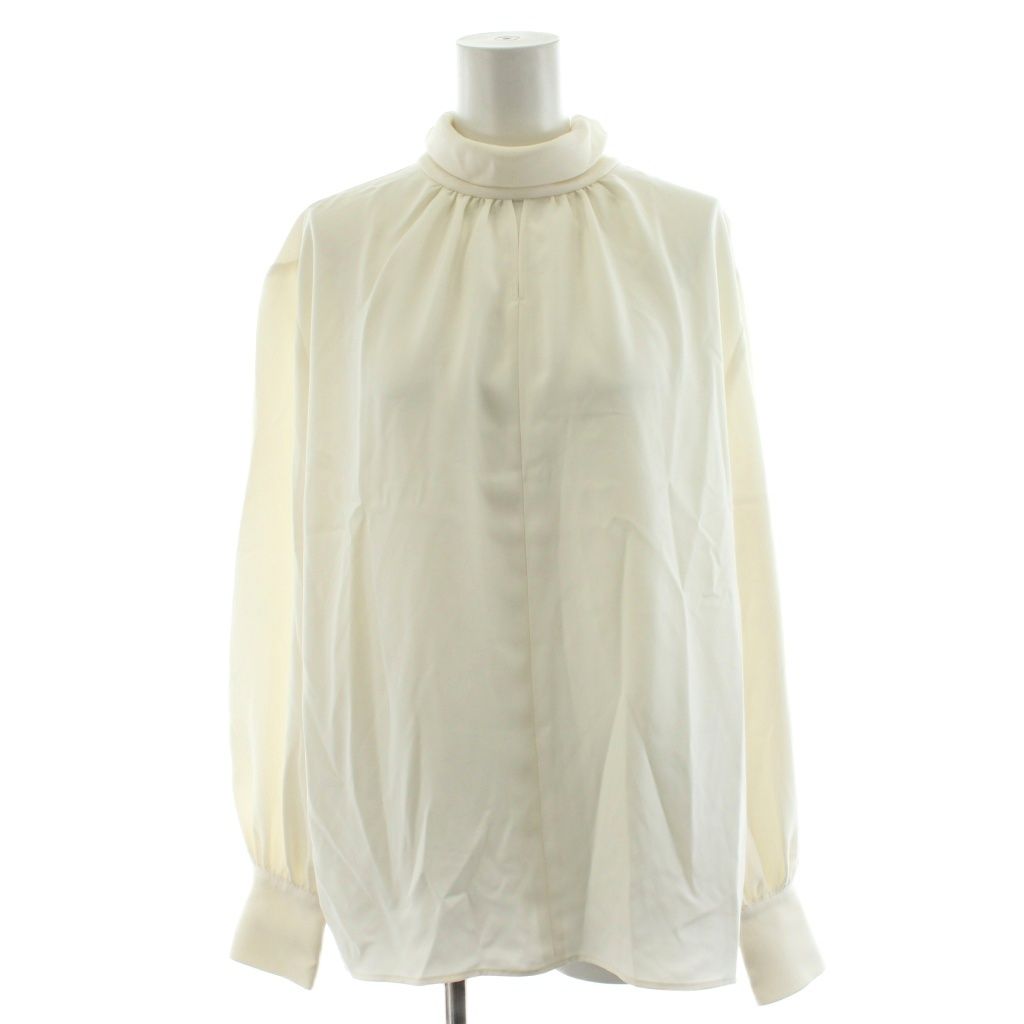 【中古】セオリーリュクス theory luxe 24SS MARVINE WANA シャツ ブラウス 長袖 38 白 ホワイト 4308222 /AN39 セオリーリュクス theory luxe 24SS MARVINE WANA シャツ ブラウス