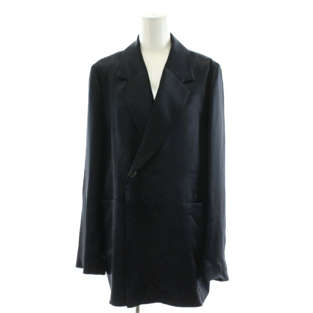 ミースロエ 25 SS リラクシーサテンジャケット テーラードジャケット F ベージュ AN 37