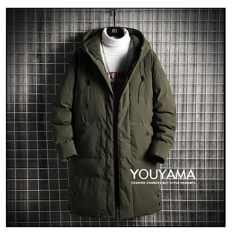  メンズ 中綿コート ジャケット コート フード付き オーバーオール ロング丈 ゆったり 冬 保温 アウトレット コート ジャケット ファッション