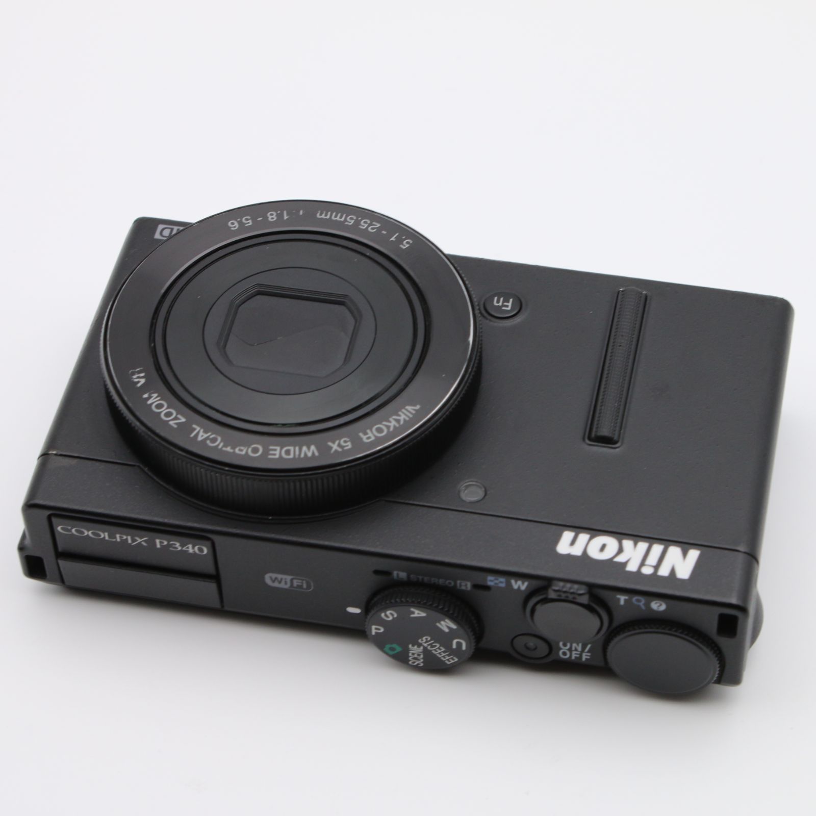 美品】Nikon COOLPIX P340 ブラック - メルカリ