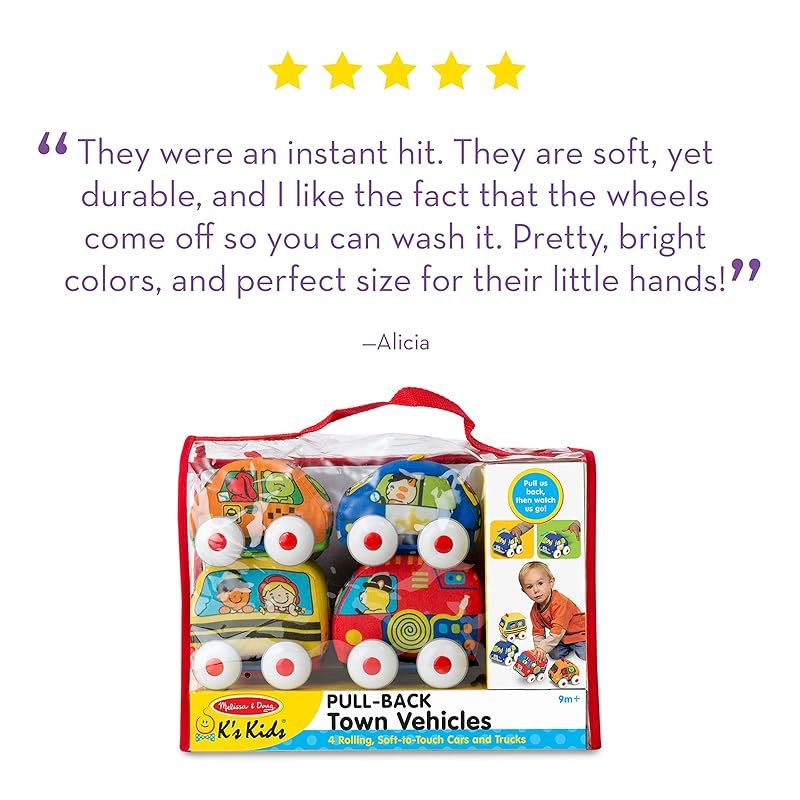 プルバックカー ソフト車両おもちゃ