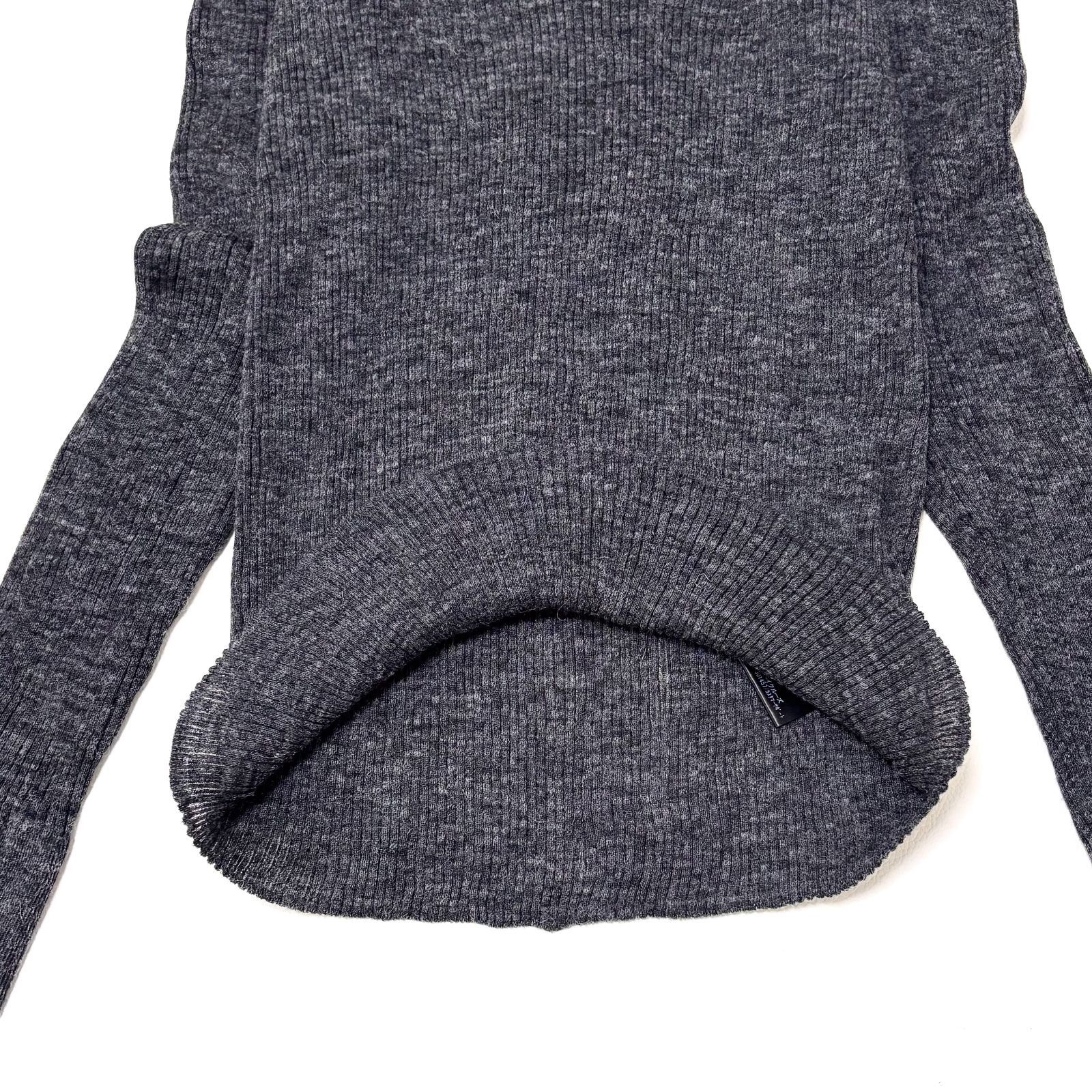 2024AW Plage アルパカ混 襟付きニットポロ TAILOR COLLAR RIB プル