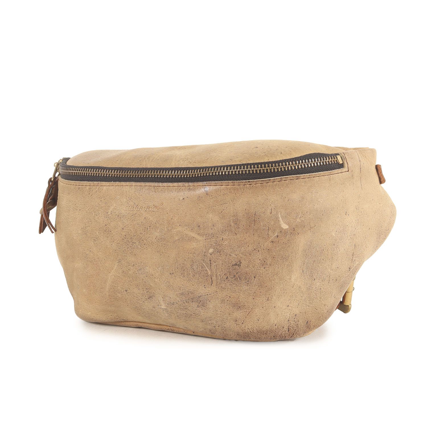 continental コンチネンタル バッグ クーズーレザー ボディバッグ KD BODYBAG ベージュ系 ブランド カバン メンズ