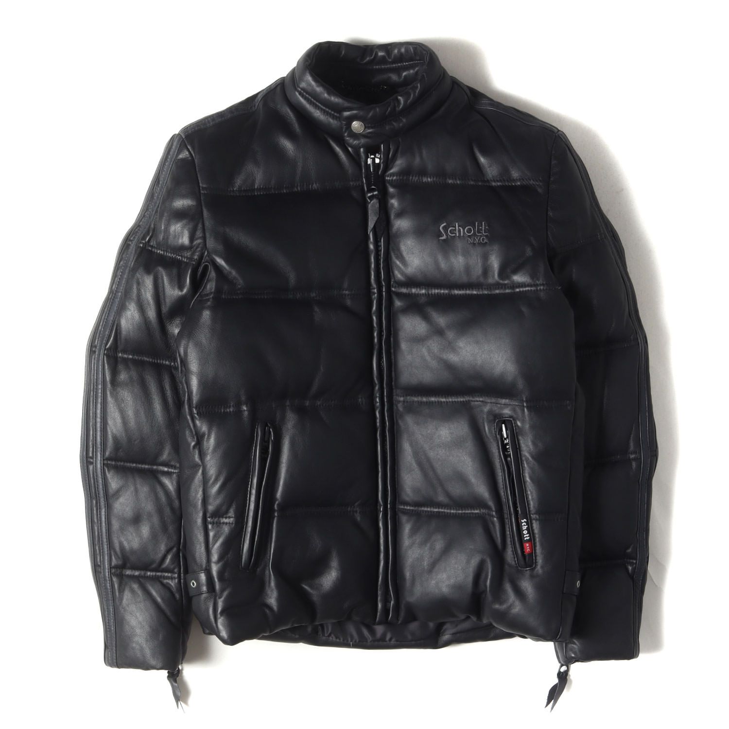 新品】Schott ショット ジャケット ブラック 黒 サイズ:M | 希少モデル 