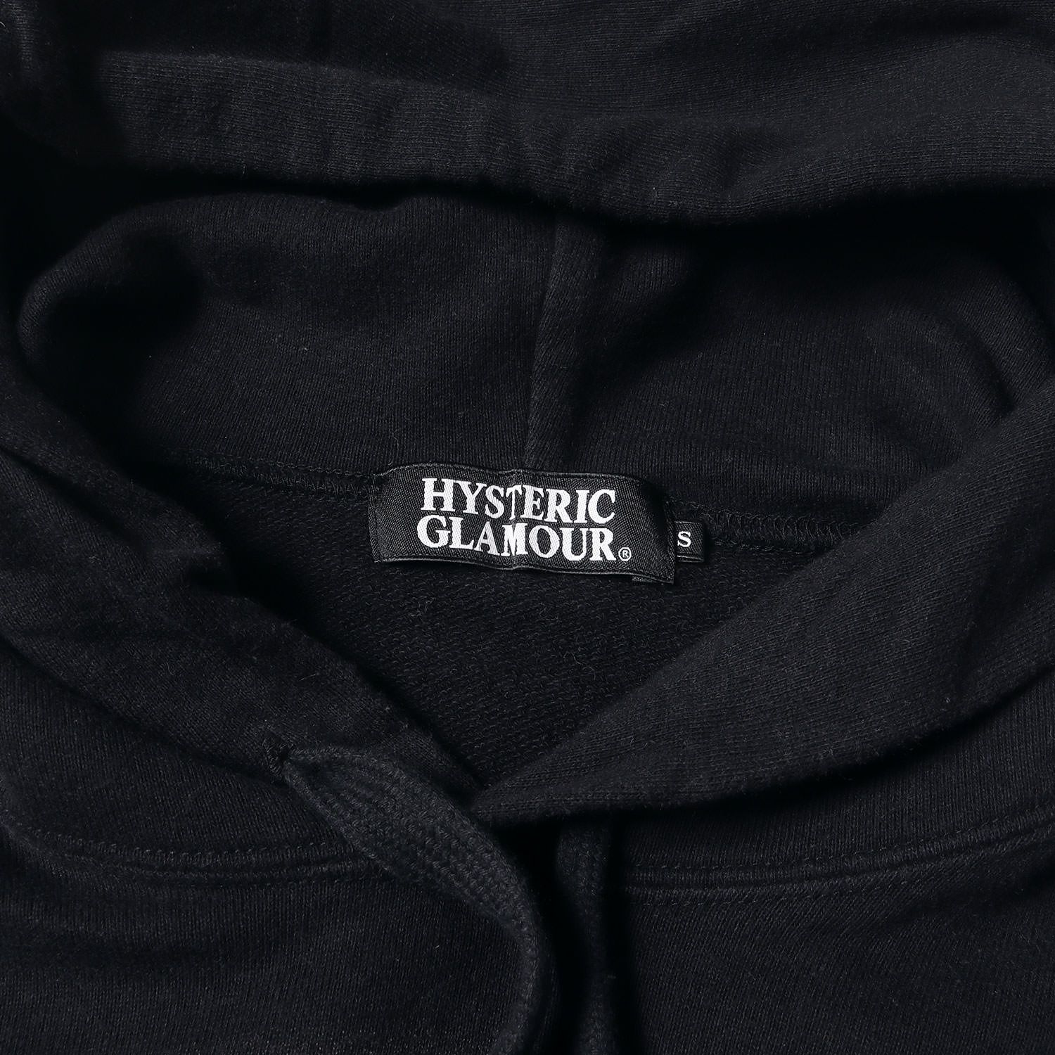 HYSTERIC GLAMOUR ヒステリックグラマー パーカー ブラック 黒 サイズ 