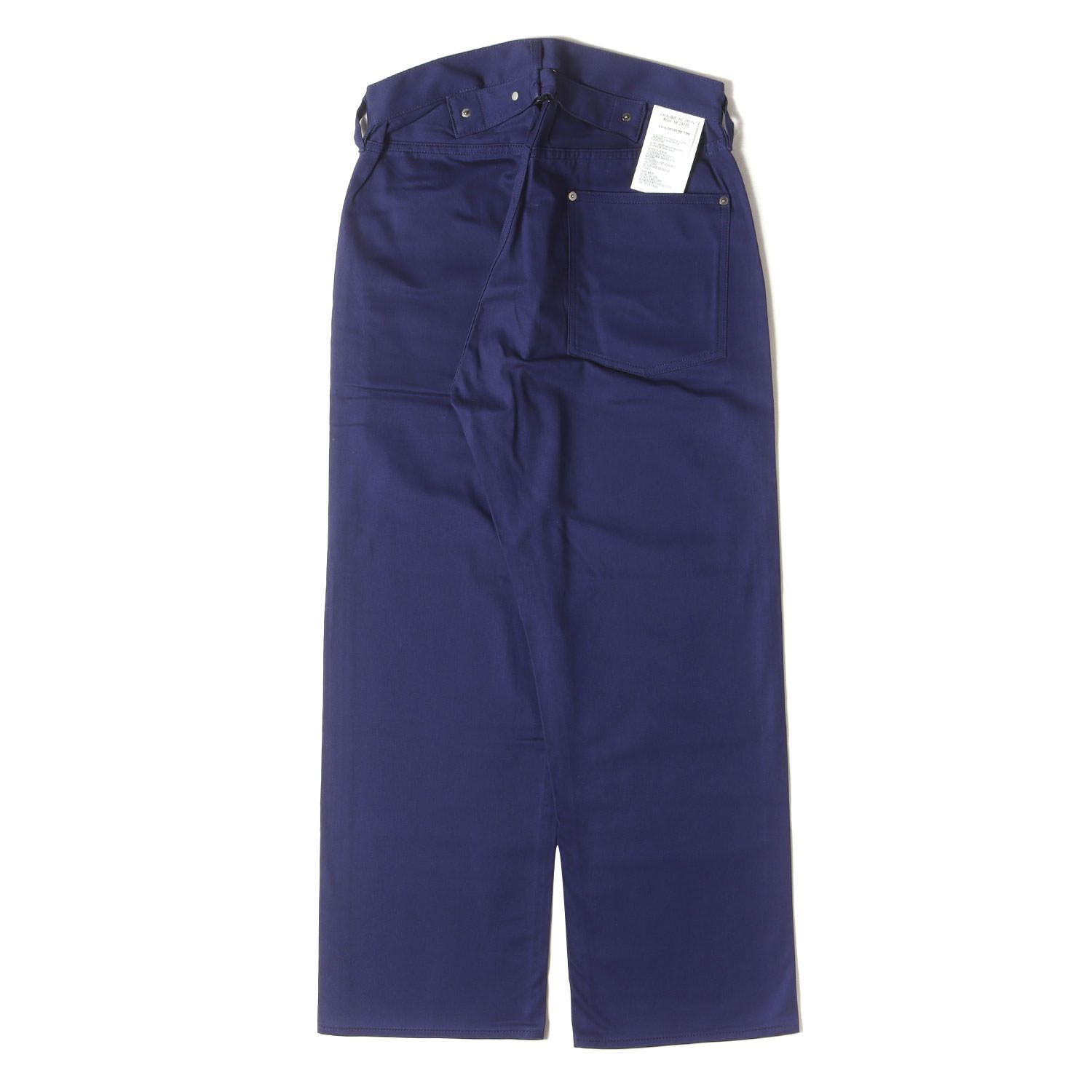 TUKI ツキ パンツ ブルー サイズ:2 | コットンサテン スーパー ダック テイル ワークパンツ (0079 super duck tail) | 日本製 | ボトムス ズボン【メンズ】【K4657】 新品】TUKI ツキ パンツ ブルー サイズ:2 | コットンサテン スーパー