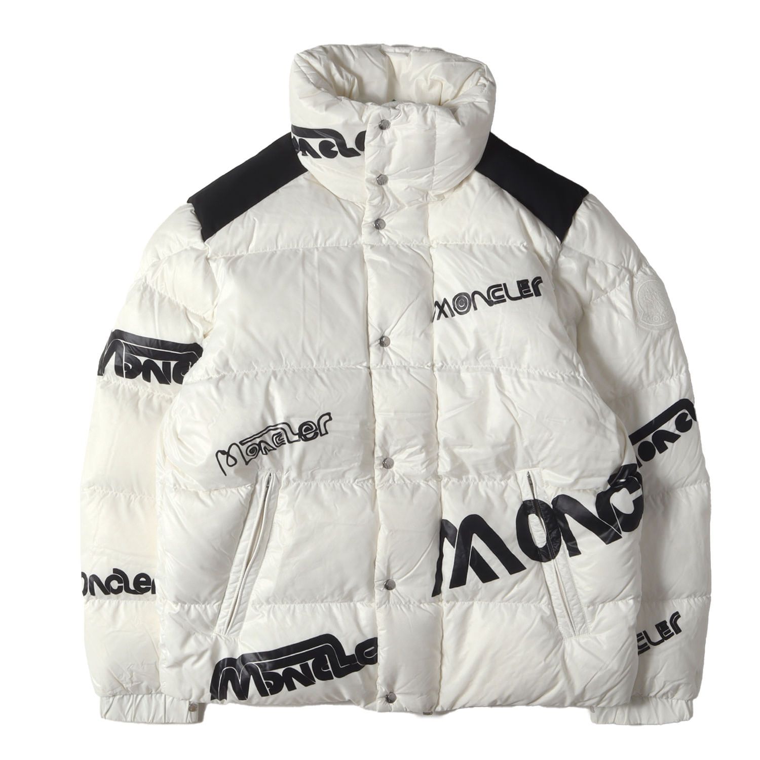 MONCLER モンクレール ジャケット ホワイト 白 サイズ:2 | ロゴ