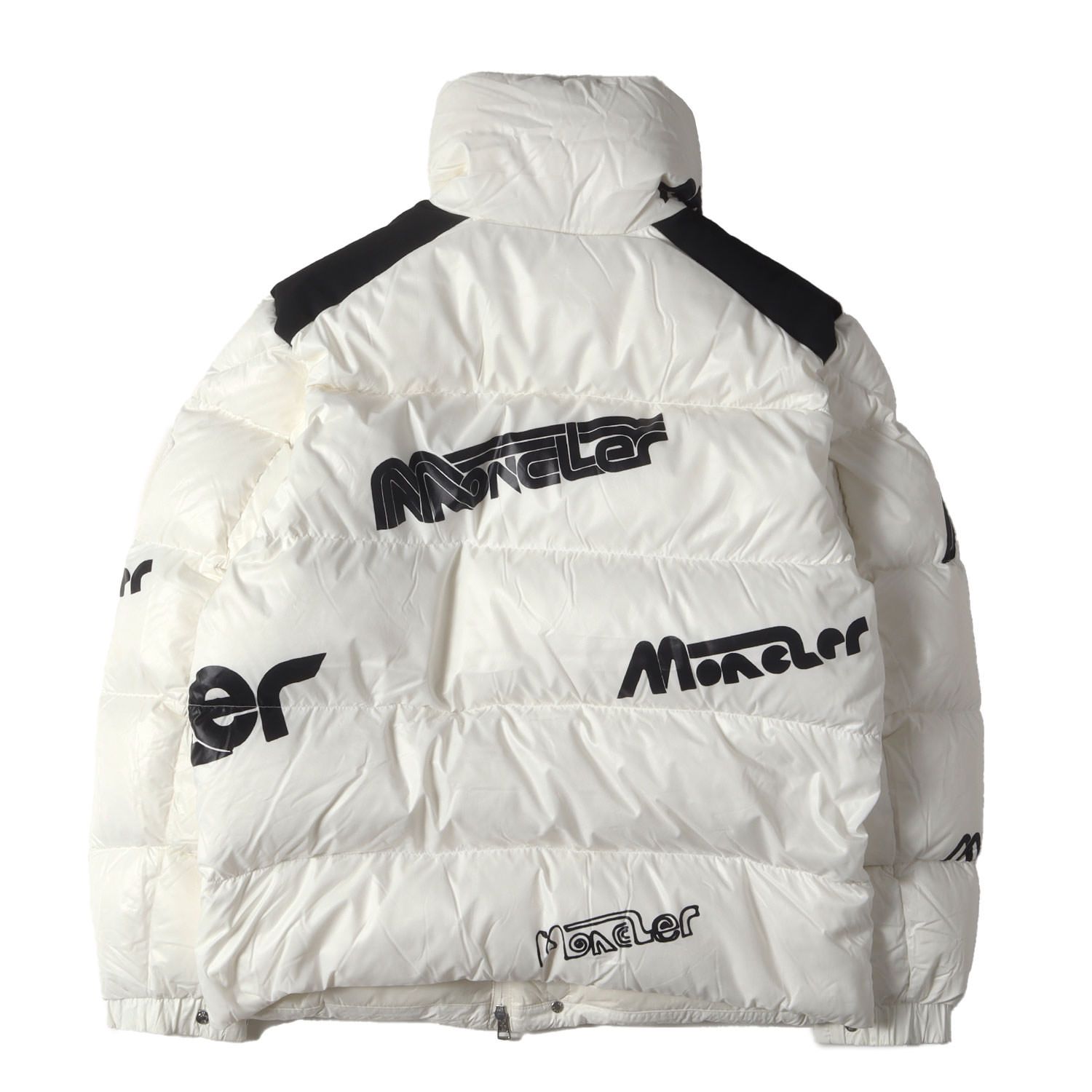 MONCLER モンクレール ジャケット ホワイト 白 サイズ:2 | ロゴ