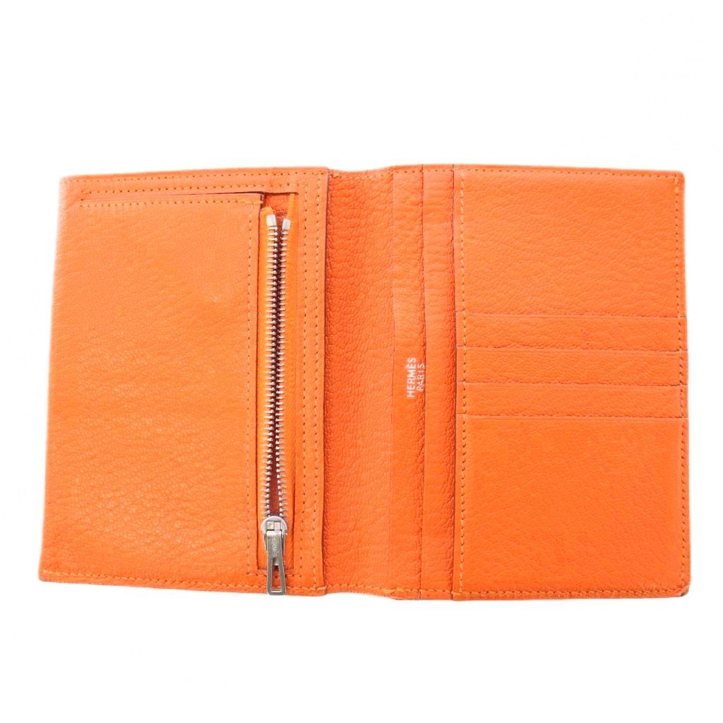 HERMES エルメス べアンコンパクト 二つ折り財布 オレンジ 楽天市場】エルメス 財布 レディース ベアンコンパクト Z刻印 二つ折り