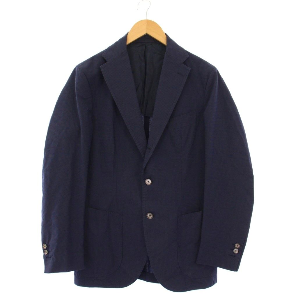 ティトアレグレッド TITO テーラードジャケット ブレザー シングル 44 ネイビー KH