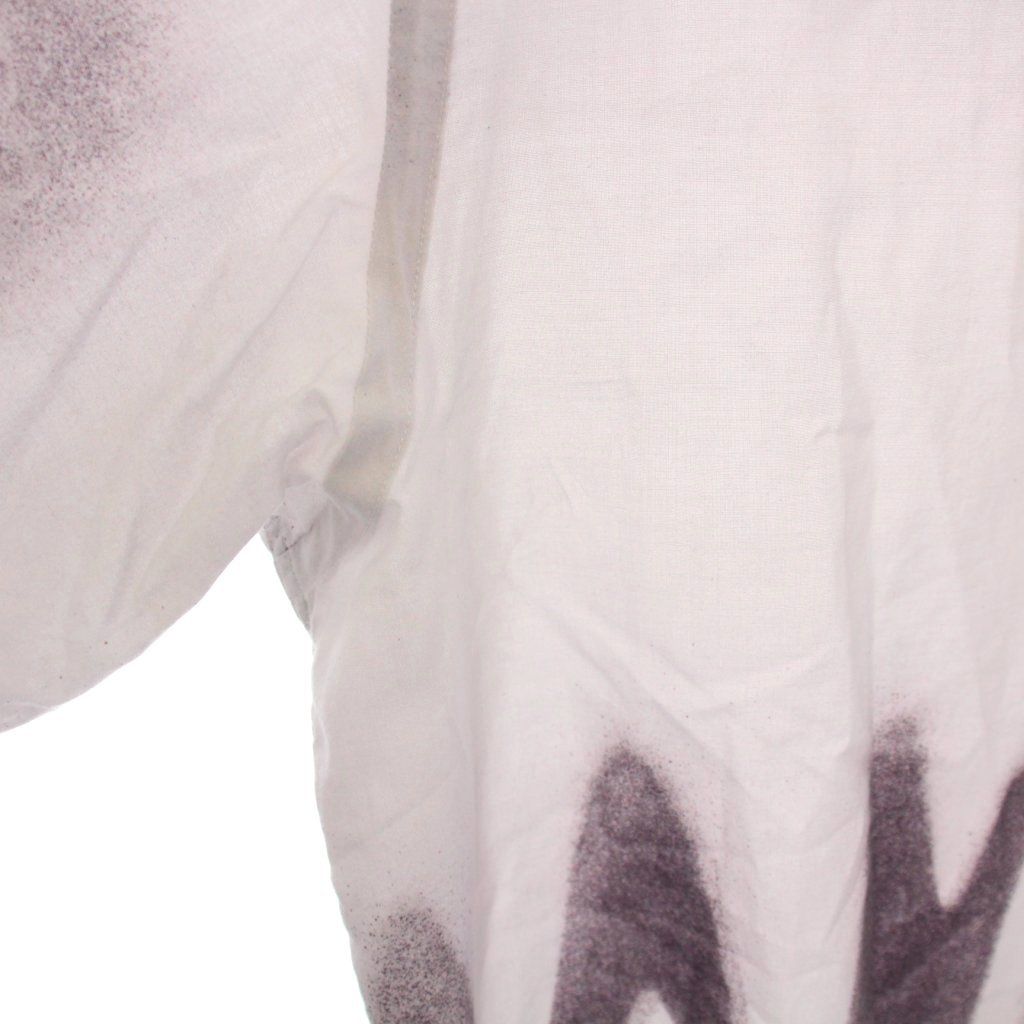 ポールスミス PAUL SMITH Spray Logo プリントシャツ 長袖 M ライト