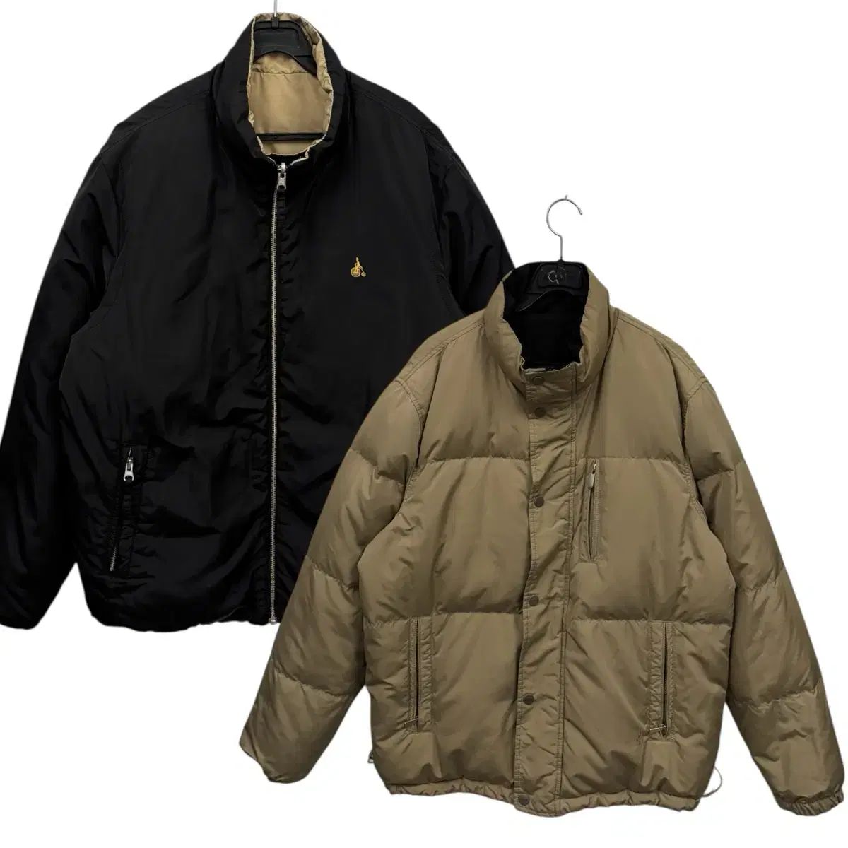 ビーンポール リバーシブル グース ダウン L