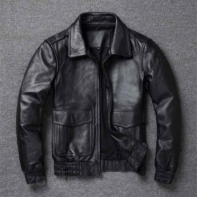 ライダースジャケット メンズ 革ジャン ミリタリー 本革 フライトジャケット レザージャケット 皮ジャン バイク 牛革 ブルゾン B系 秋冬 バ マフラー トレンチコート
