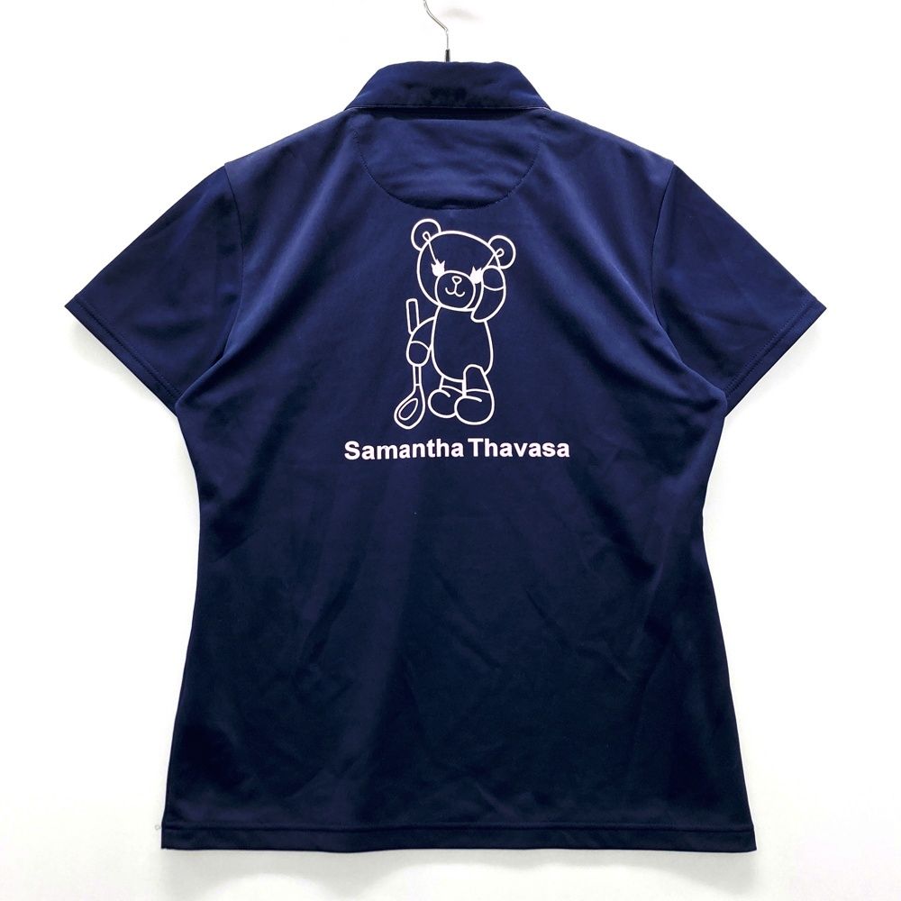 サイズ：M SAMANTHA THAVASA サマンサタバサ UNDER25 半袖ポロシャツ