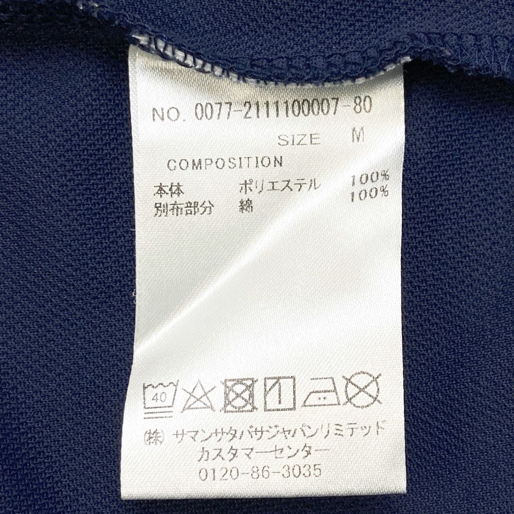 サイズ：M SAMANTHA THAVASA サマンサタバサ UNDER25 半袖ポロシャツ