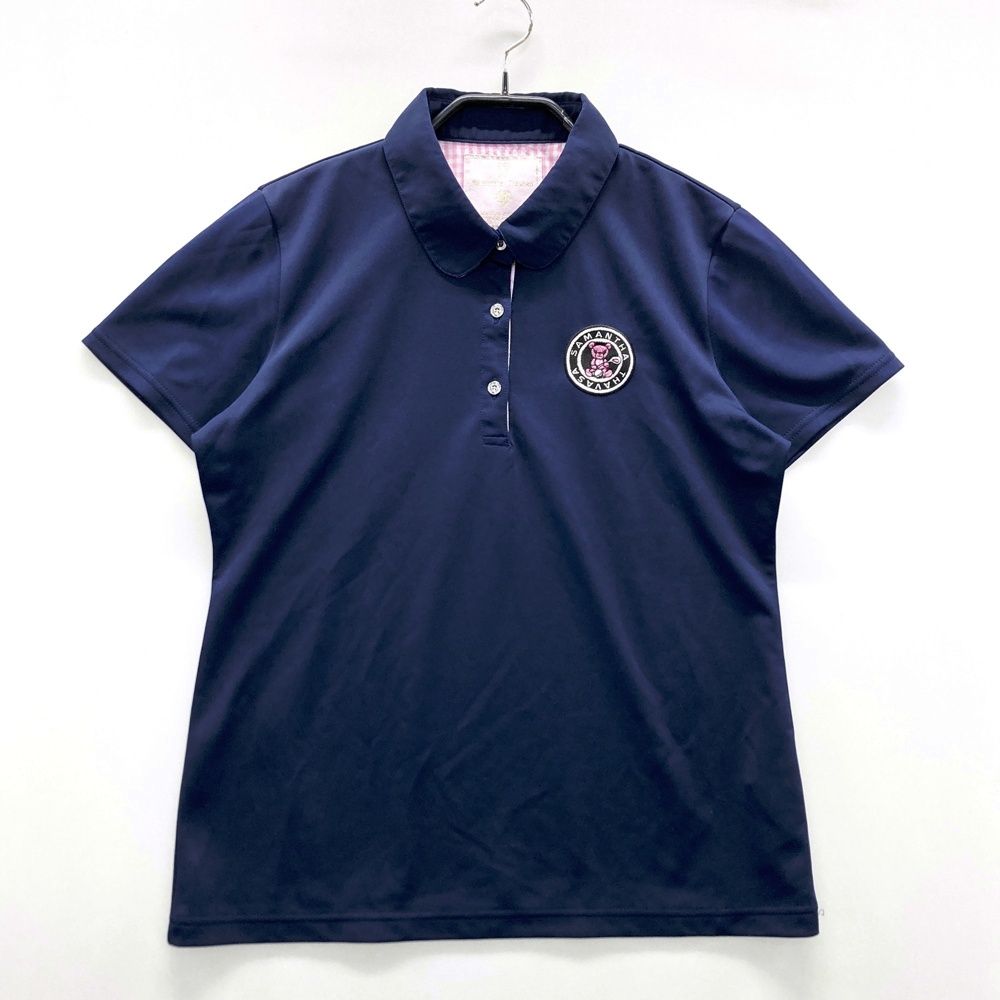 サイズ：M SAMANTHA THAVASA サマンサタバサ UNDER25 半袖ポロシャツ