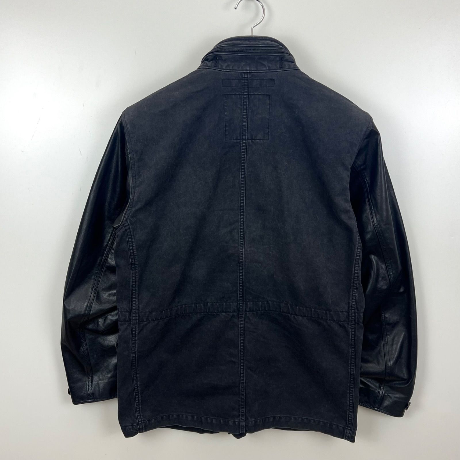 EGO TRIPPING M-65 sleeve leather jacket 48 612855 エゴトリッピング 