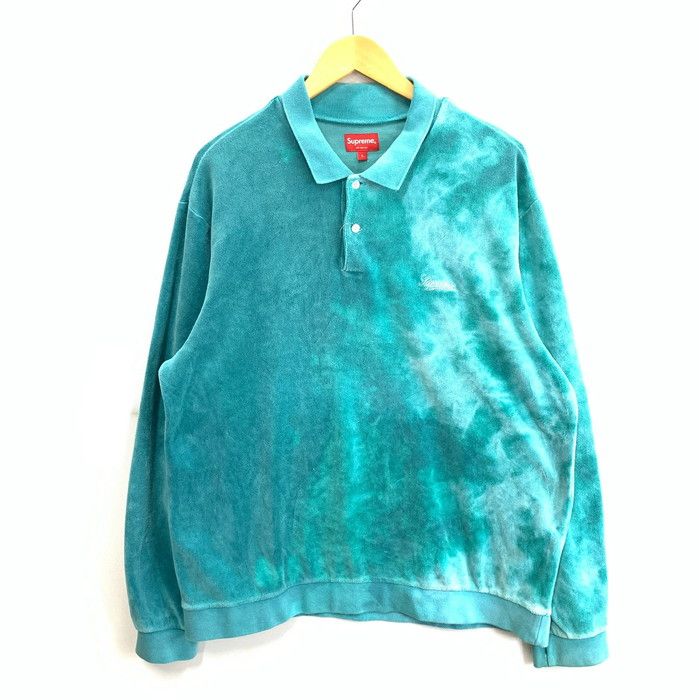 品 Supreme シュプリーム VELOUR LS POLO 長袖ポロシャツ ブランド 古着 149-251207-gm-23-fuz