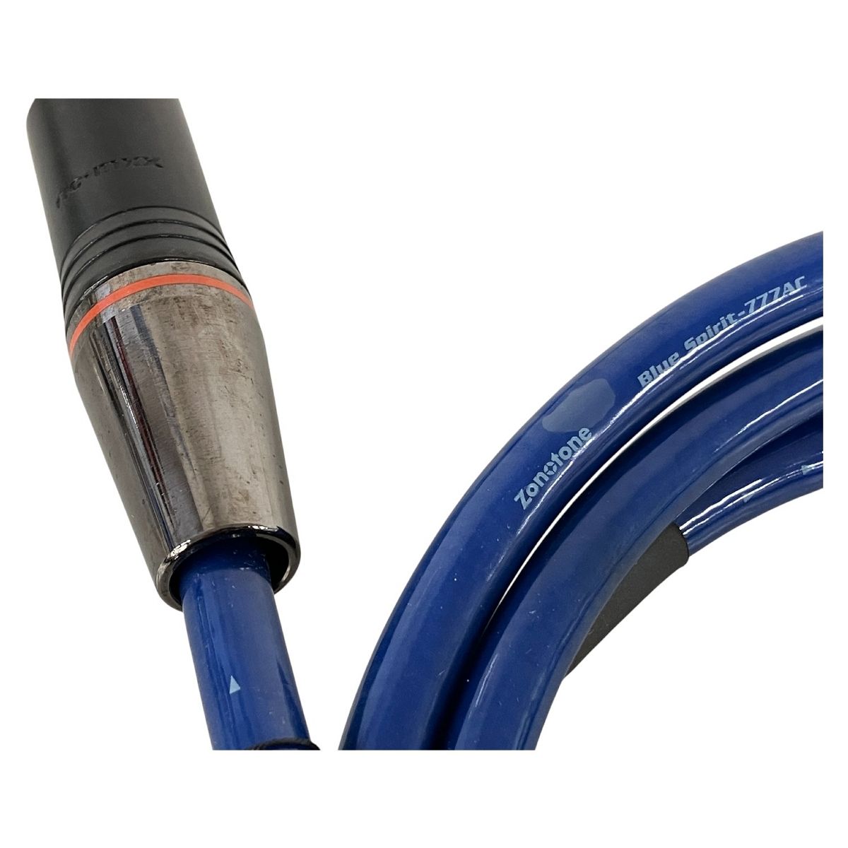 Zonotone ゾノトーン Blue spirit-777AC ペア ケーブル 音響機材 中古