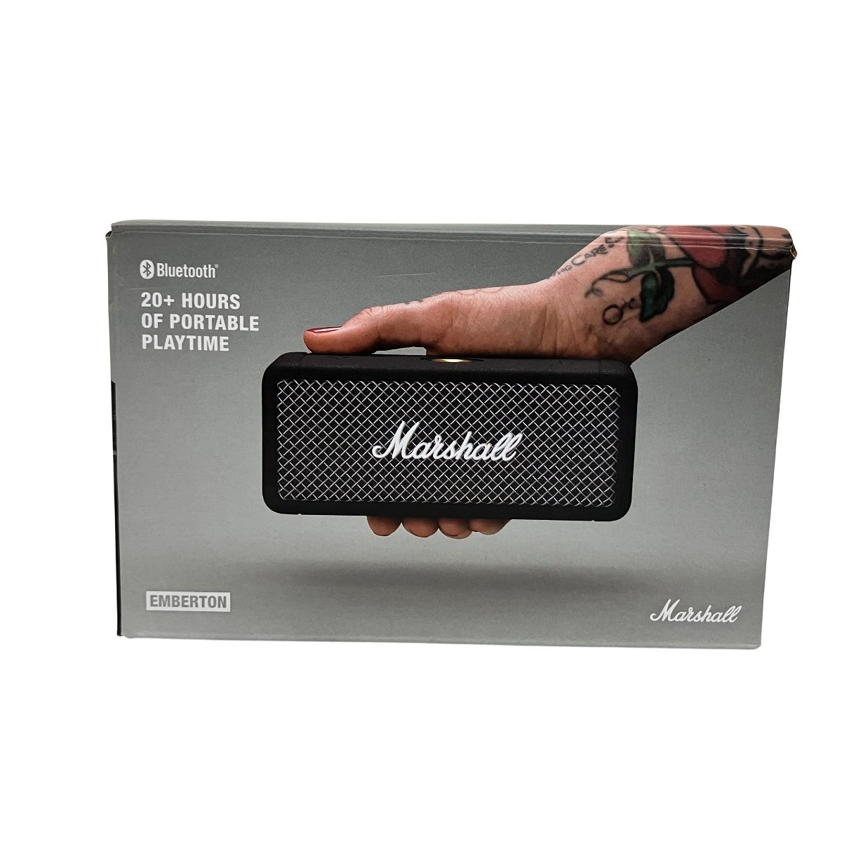 Marshall 初代Emberton ワイヤレススピーカー 本体 Marshall ワイヤレス ポータブル スピーカー Emberton Bluetooth