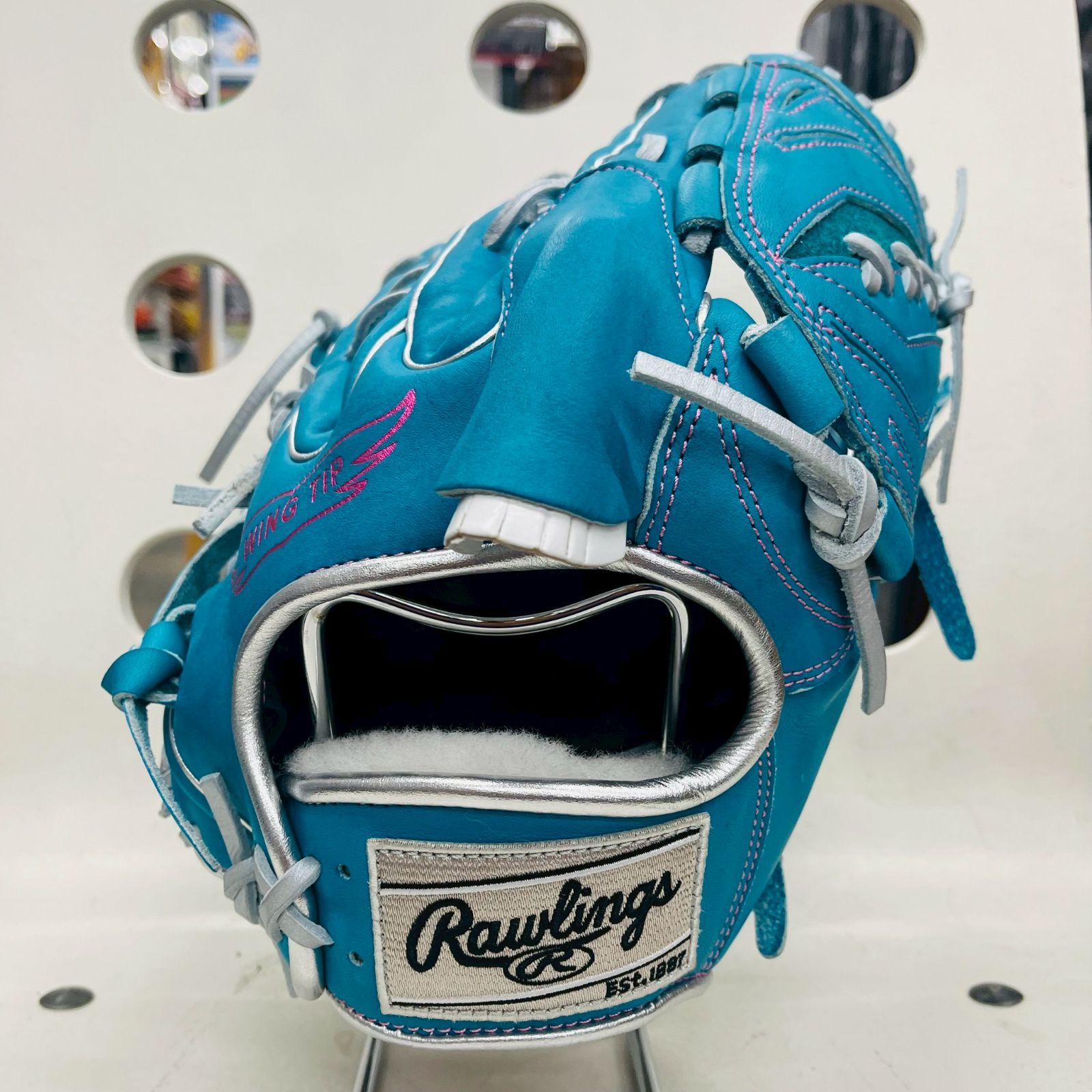 即実戦 な型付け済み ローリングス Rawlings HOH プロエクセル Color Palette 軟式用 投手用 ピッチャー用 ティール 20％OFF