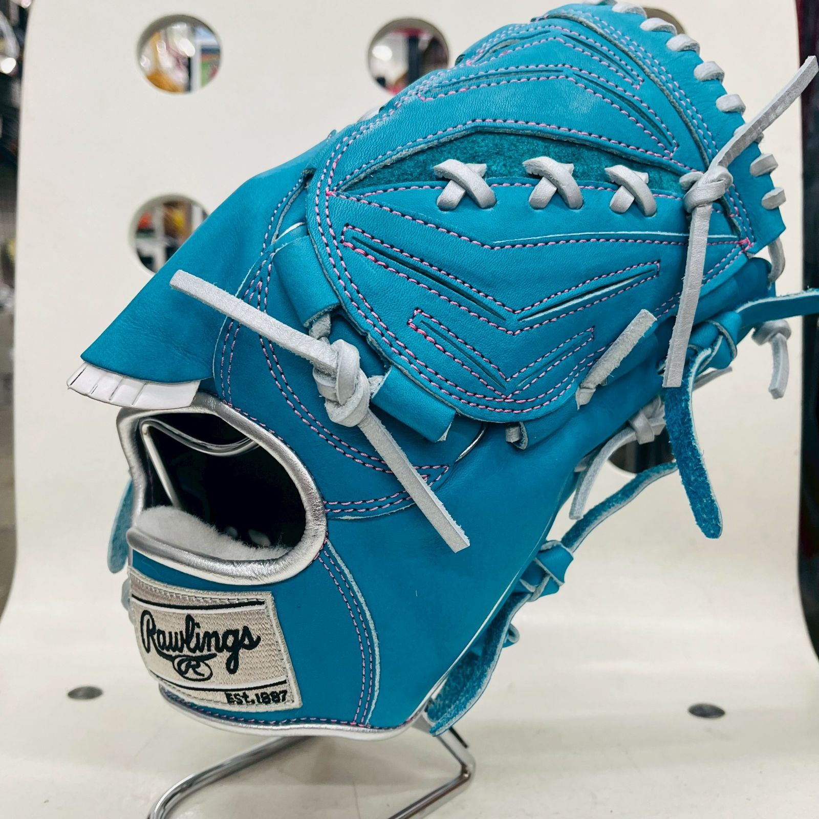 即実戦 な型付け済み ローリングス Rawlings HOH プロエクセル Color Palette 軟式用 投手用 ピッチャー用 ティール 20％OFF