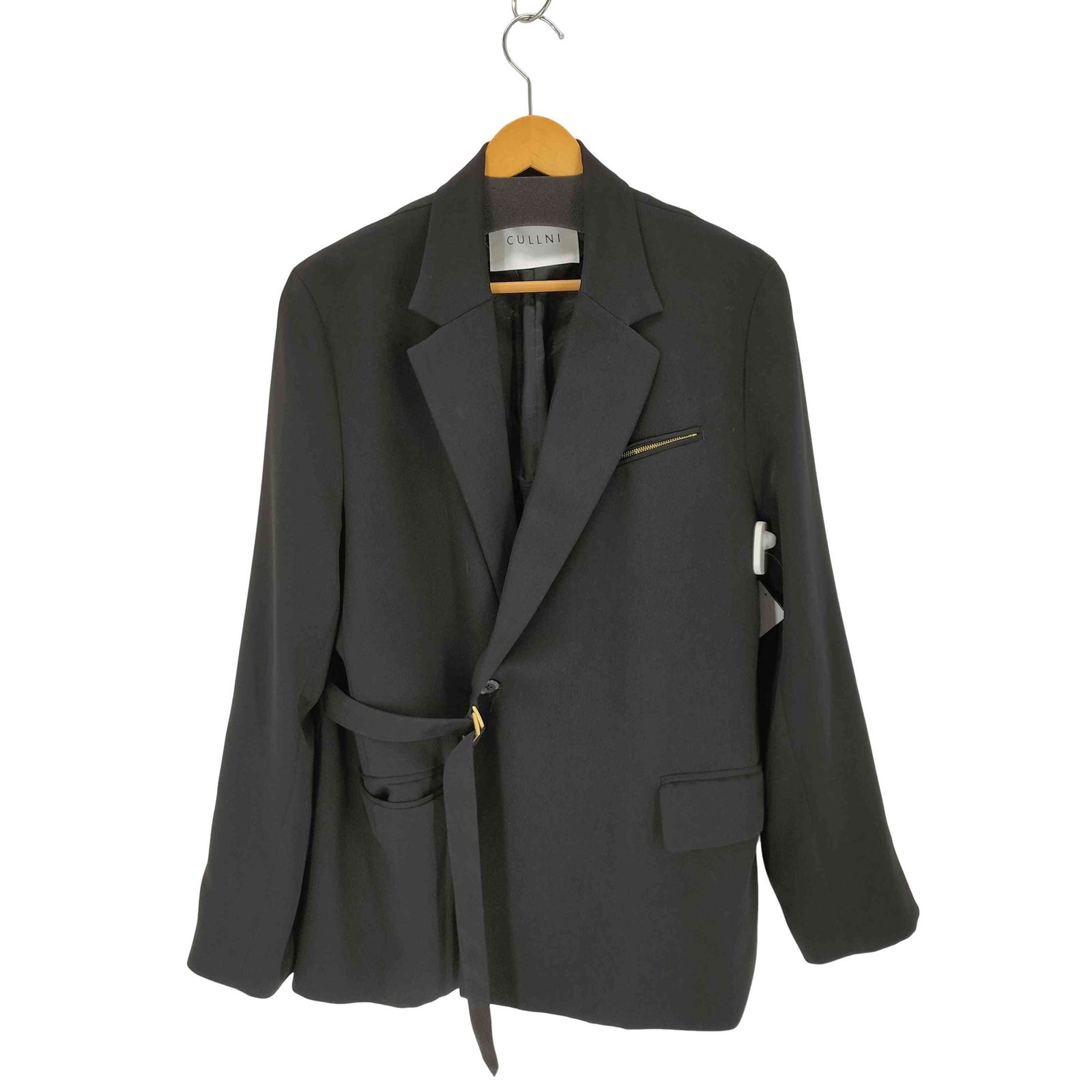 クルニ CULLNI 23 SS フロントジップポケット付き テーラードジャケット メンズ JPN 2