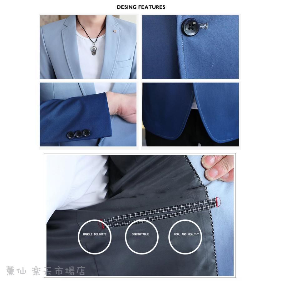 テーラードジャケット メンズ ブレザー スーツ ビジネススーツ 紳士用 通勤 アウター 細身 結婚式 春秋 カジュアルスーツ 2025