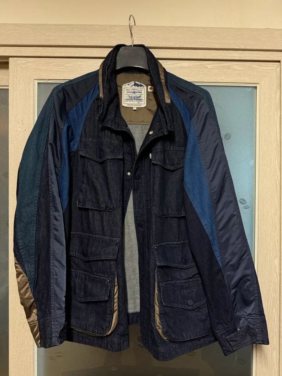 ライナー フー 取り外し可 リーバイス ホワイトマウンテニアリング L