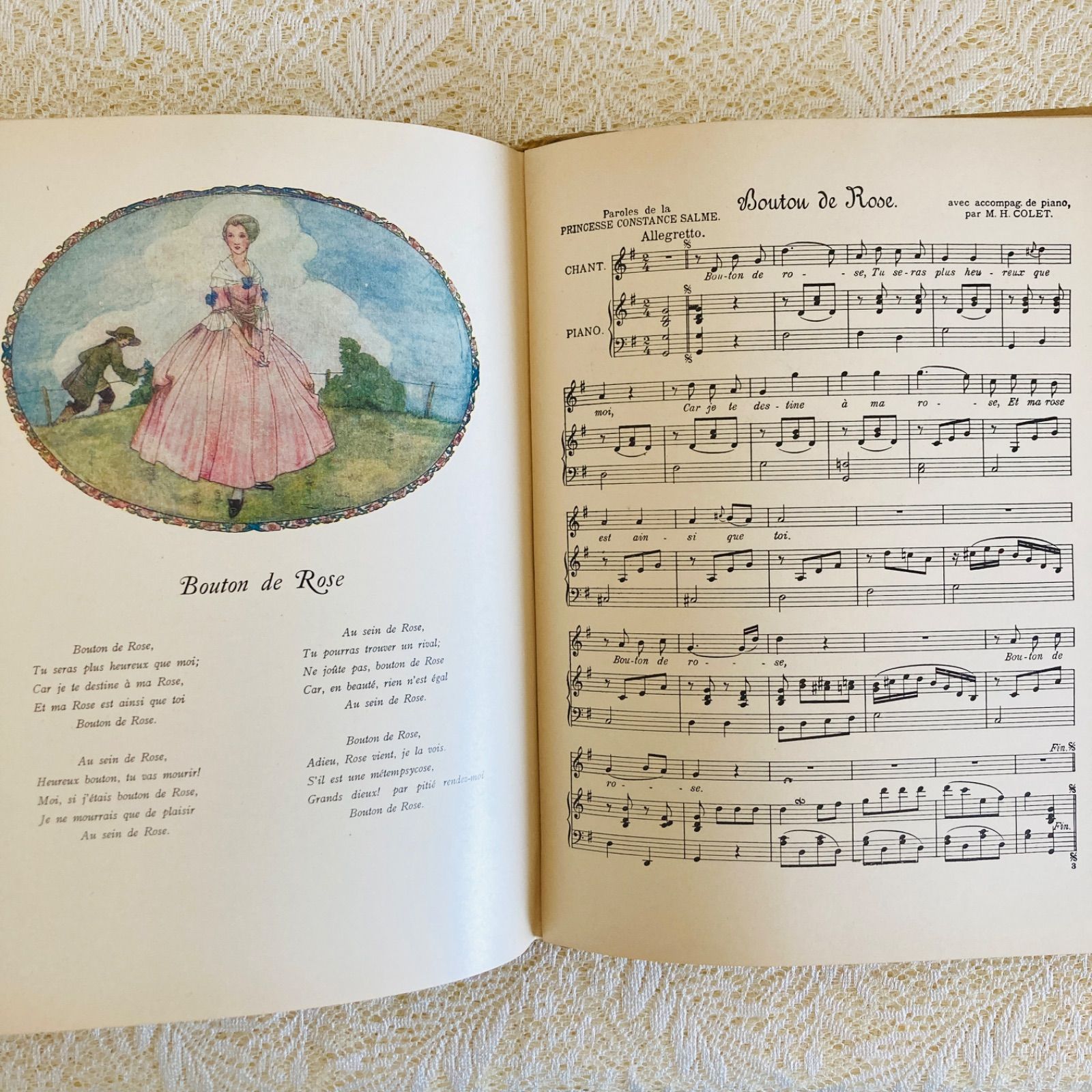  Rie Cramer挿絵の歌曲集 アンティーク楽譜絵本 1923年刊行 洋書 古書 洋書 本