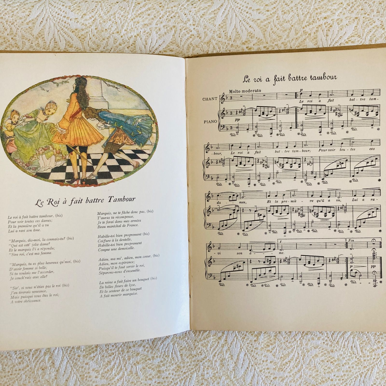 洋書　古書　アンティーク楽譜絵本　Rie Cramer挿絵の歌曲集　1923年刊 Rie Cramer挿絵の歌曲集 アンティーク楽譜絵本 1923年刊行 洋書・古書