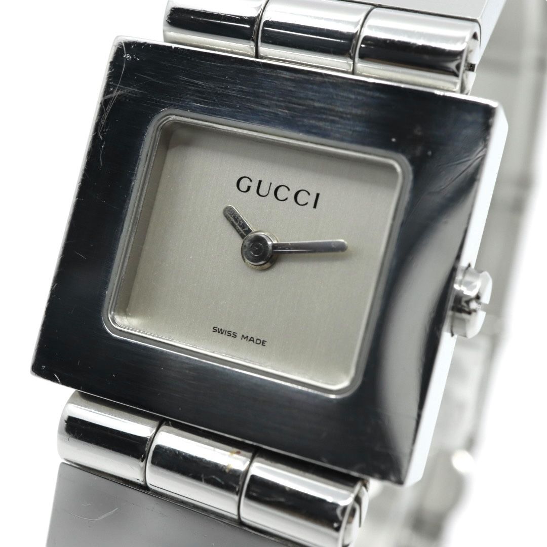 グッチ時計 アナログ 四角い 時計 GUCCI グッチ スクエア ウォッチ
