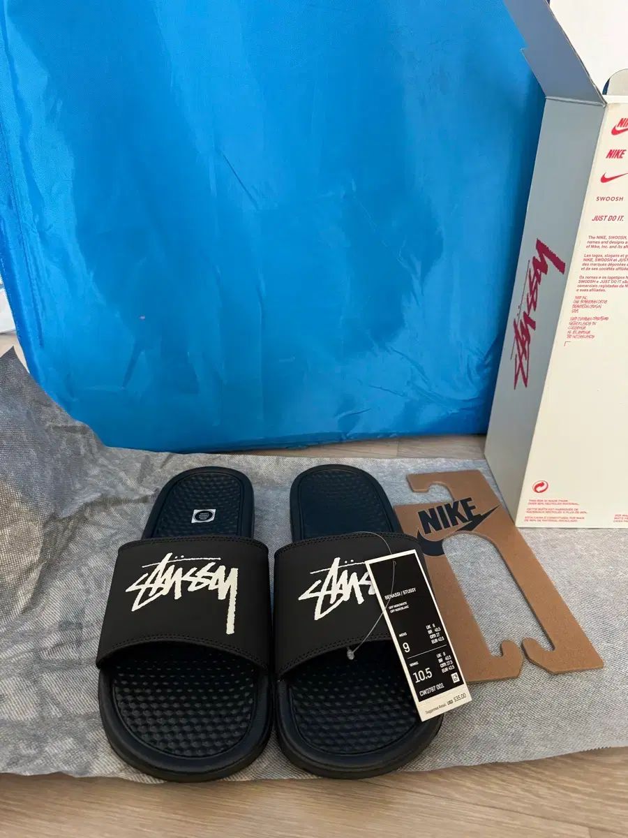 NIKE ステューシー スライド サイズ270 cw 2787 100