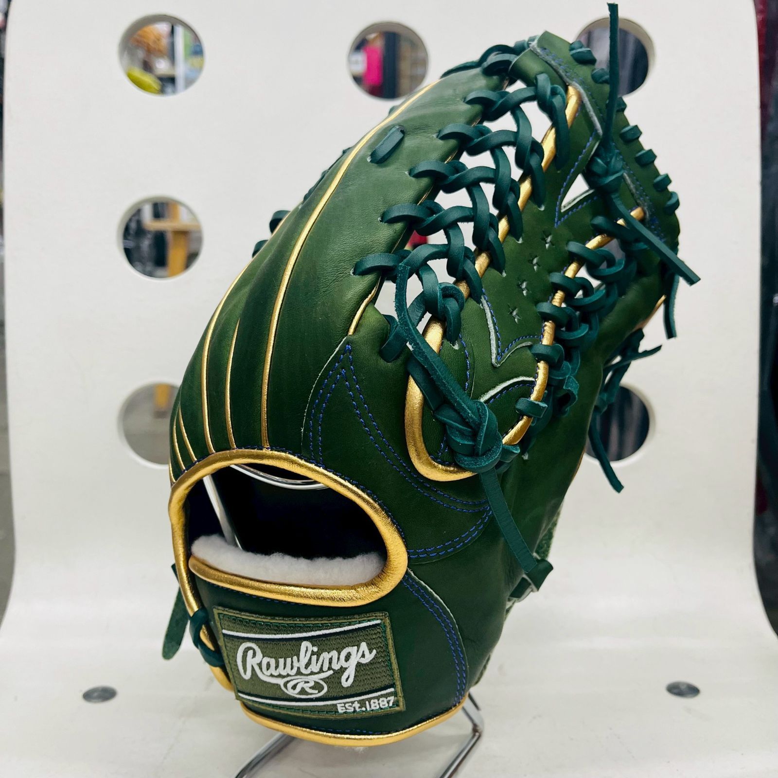 即実戦 な型付け済み ローリングス Rawlings HOH PRO EXCEL プロエクセル Color Palette 軟式用 外野手用 MLグリーン 20％OFF