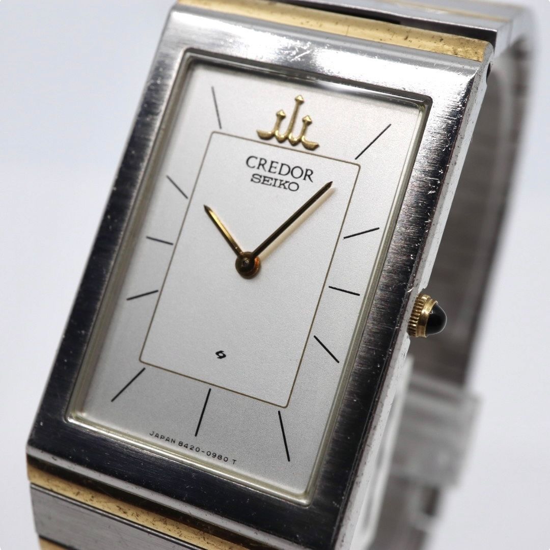 クレドール シグノ アクア 4J81-0AE0 クォーツ レディース 時計 稼働