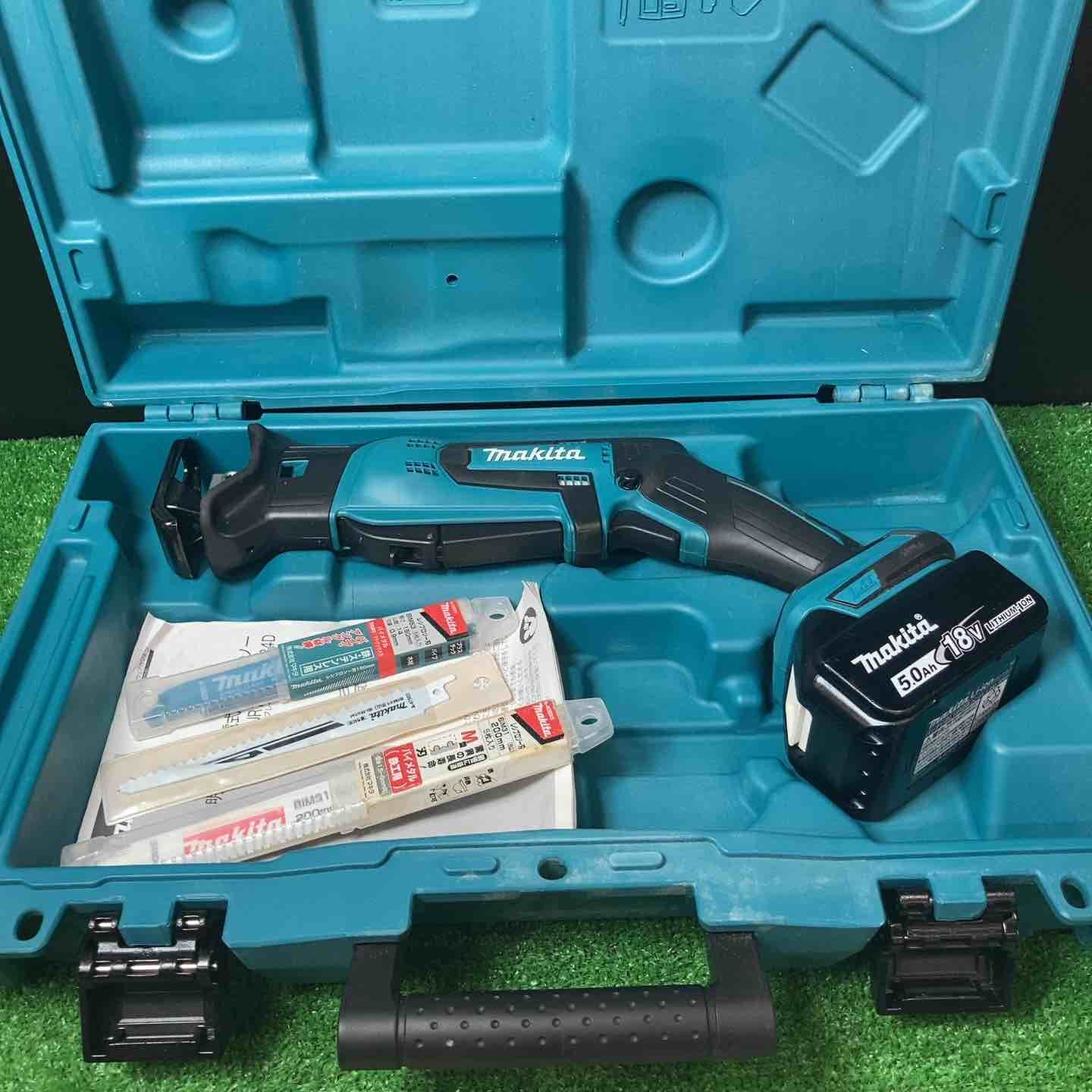 18 V 5 0 Ahのバッテリー 付き マキタ makita コードレスレシプロソー JR 184 DZ