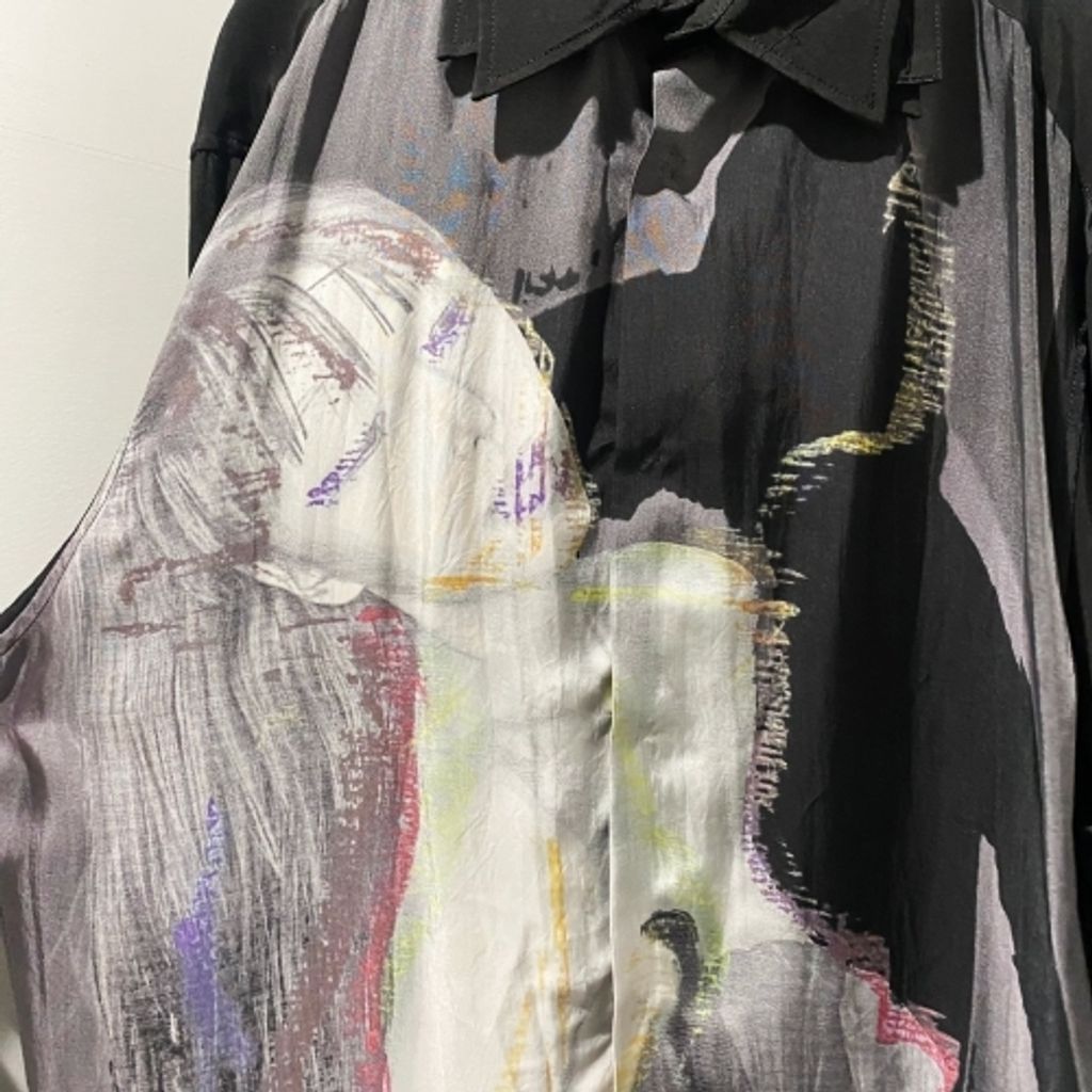 Yohji Yamamoto Pour Homme 24AW LADY DESIGN LONG BLOUSE DEFORMED