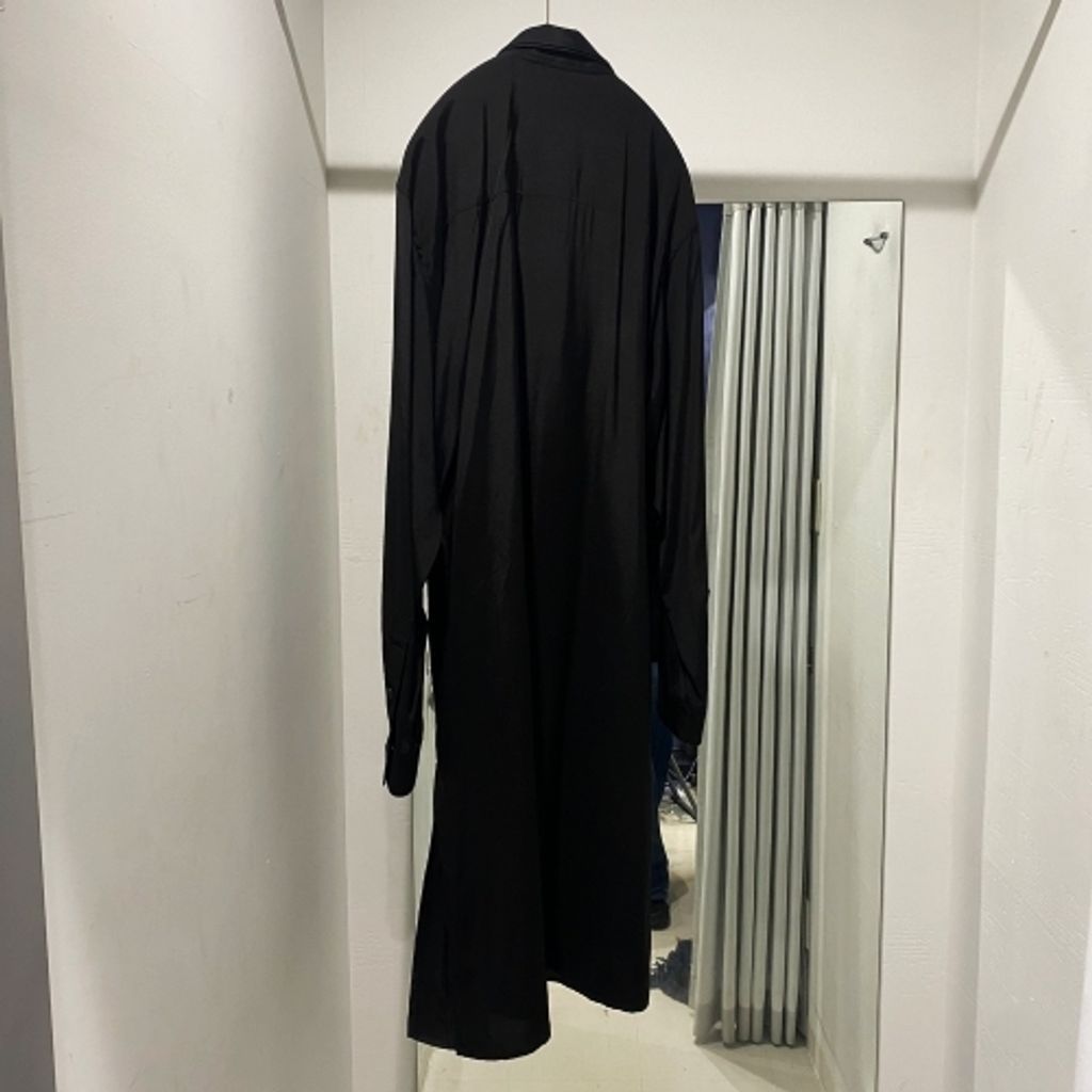 Yohji Yamamoto Pour Homme 24AW LADY DESIGN LONG BLOUSE DEFORMED