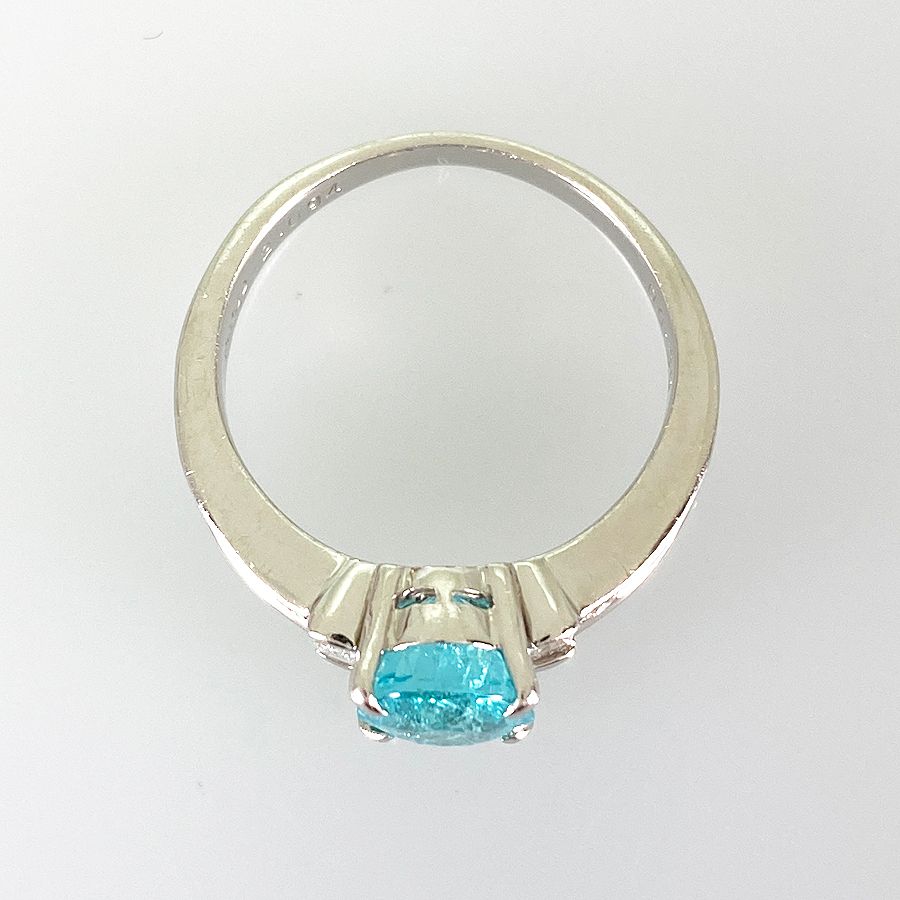 リング Pt900 パライバトルマリン 13号(53) sss【中古】 - メルカリ