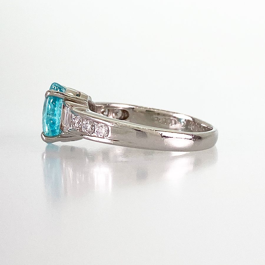 パライバトルマリン　pt900 中古品　即発送可能 リング Pt900 パライバトルマリン 13号(53) sss【中古】 - メルカリ