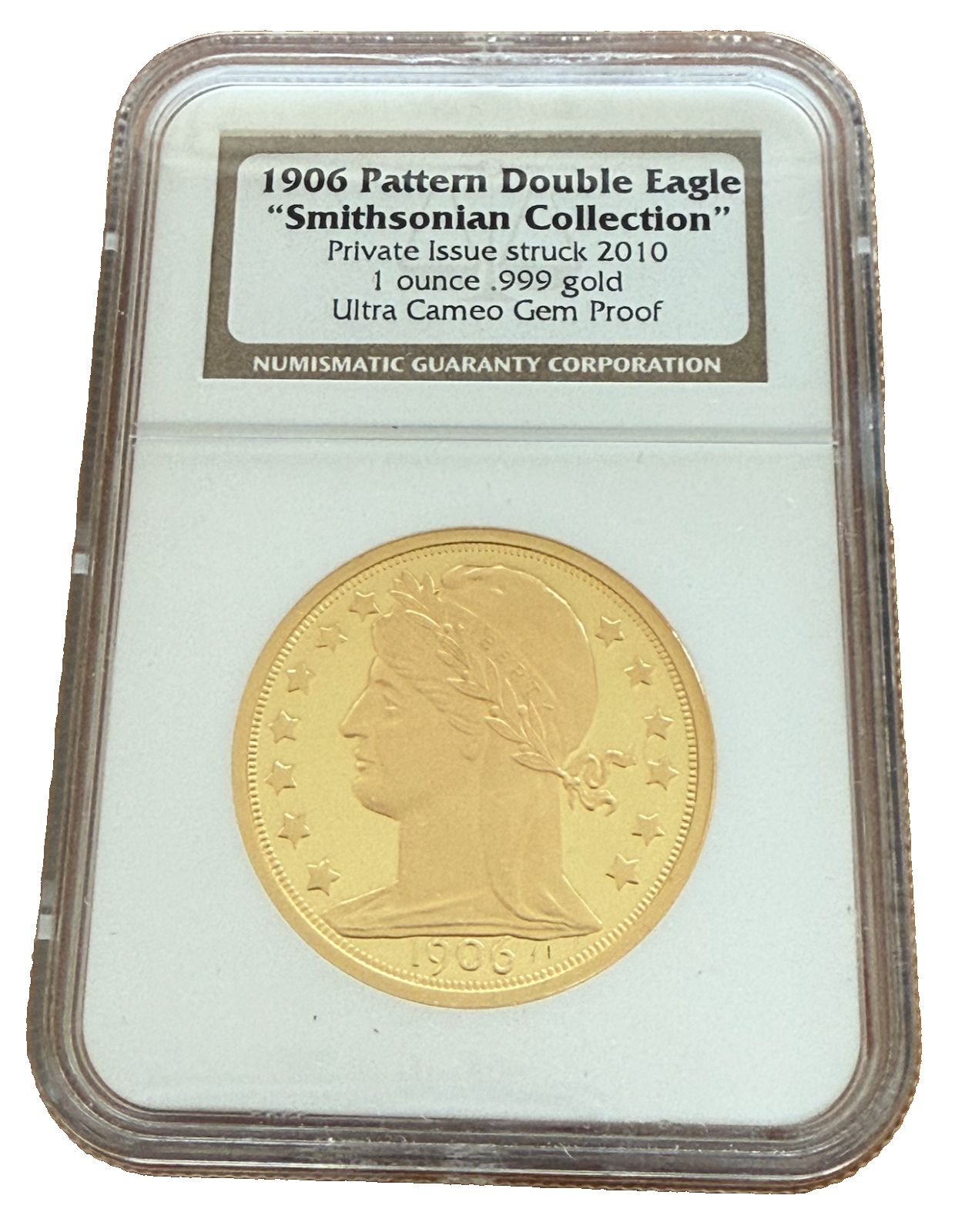 2010年 ゴールド 1オンス ダブルイーグル NGC ウルトラカメオ ジェム