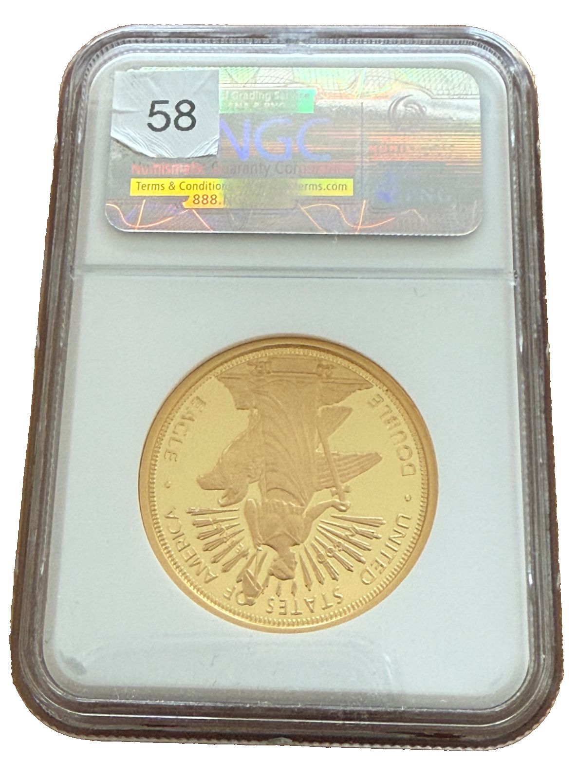 2010年 ゴールド 1オンス ダブルイーグル NGC ウルトラカメオ ジェム