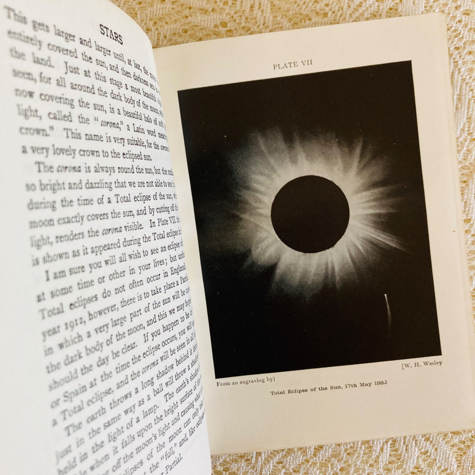 洋書　古書　アンティーク　Stars　イギリスの星図鑑　天文学　惑星　星座 STARS イギリスのアンティーク星図鑑 天文学・惑星・星座 インテリア