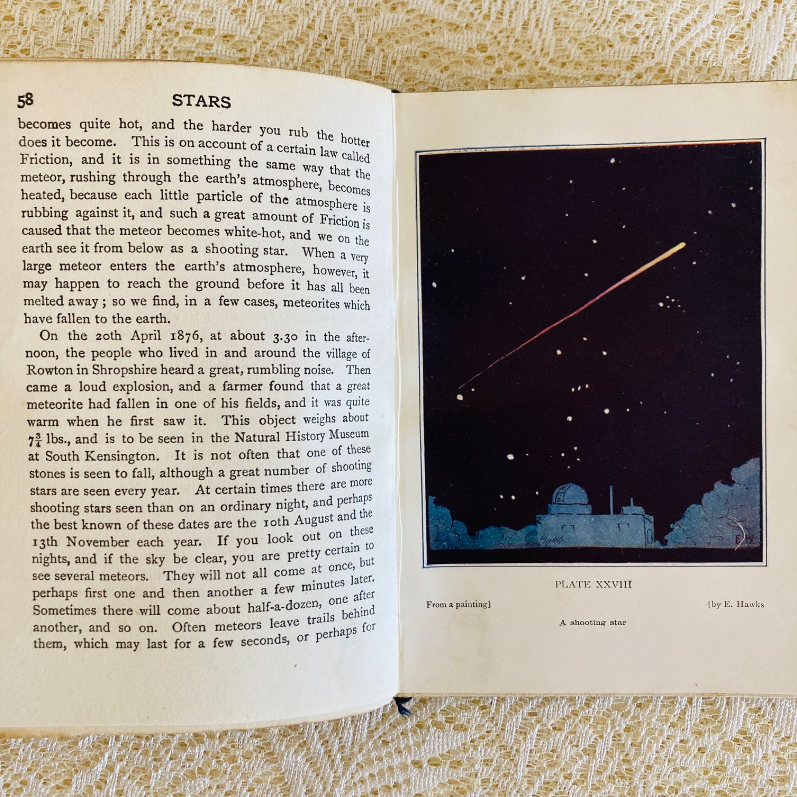 STARS イギリスのアンティーク星図鑑 天文学・惑星・星座 インテリア