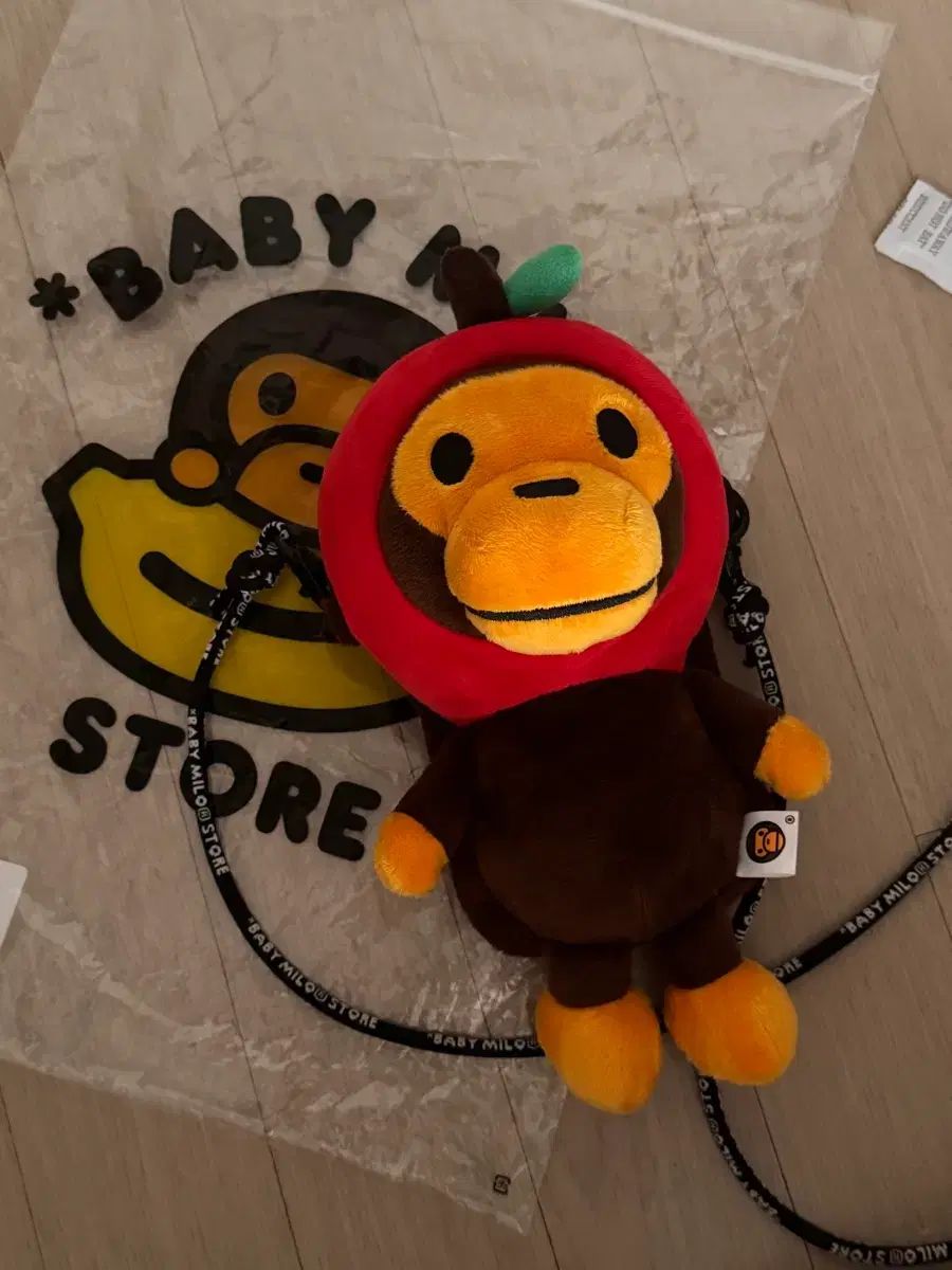 A BATHING APE アベイシングエイプ ベイビー マイロ PLUSH ウール