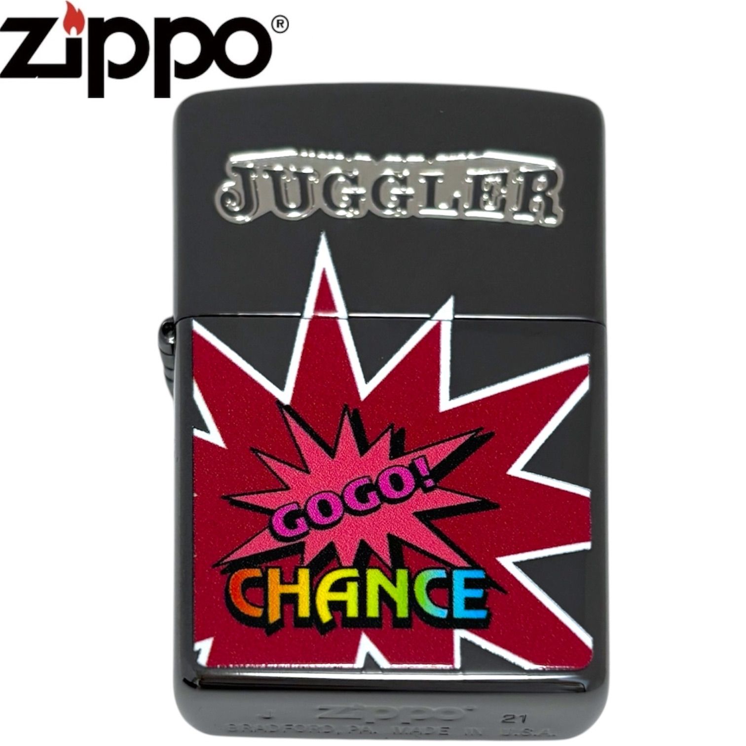 ZIPPO ジャグラーT juggler GOGOランプ パチスロ - メルカリ