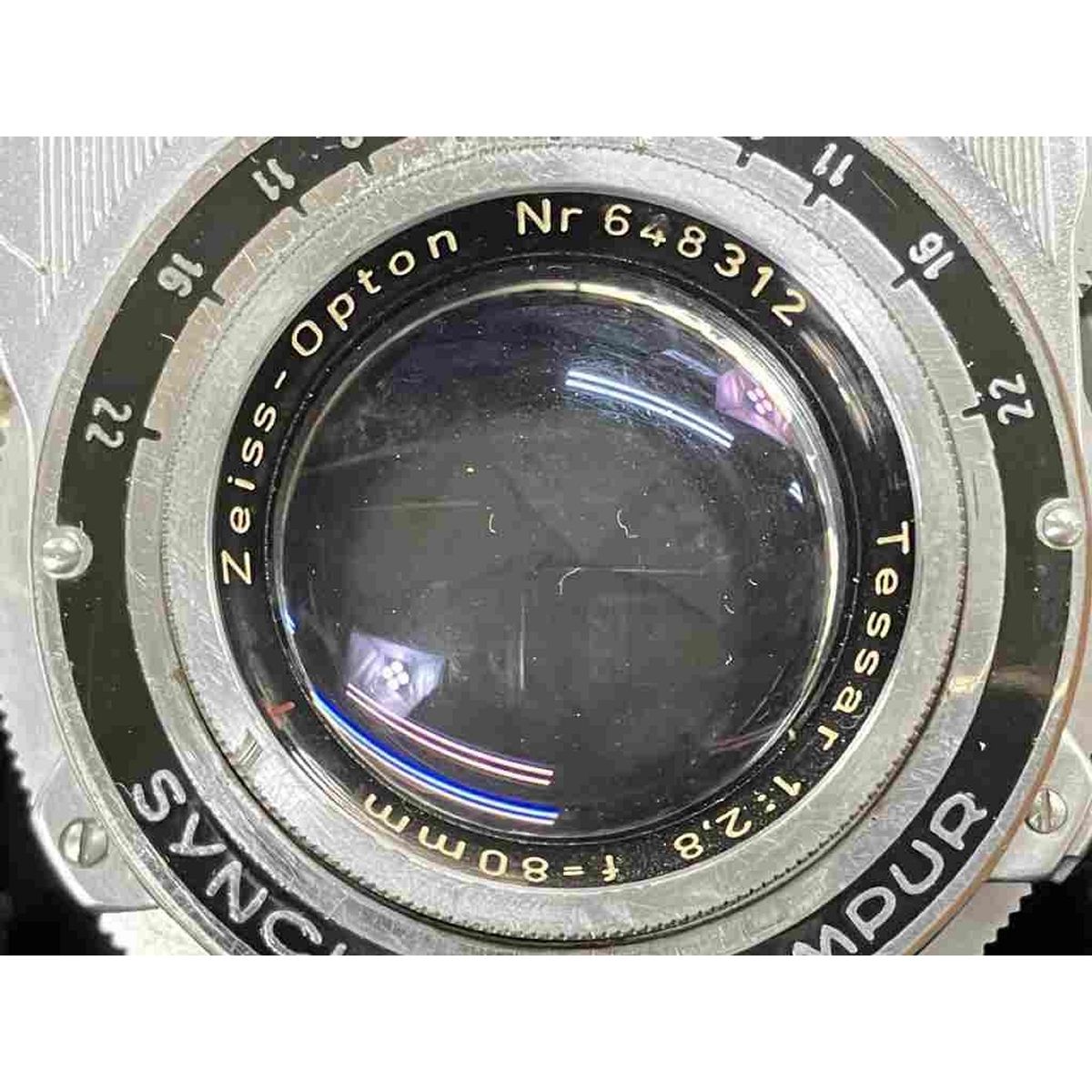  ZEISS IKON ツァイスイコン Super Ikonta スーパーイコンタ 532 16 Tessar 80 mm 1 2 8 カメラ その他 フィルムカメラ
