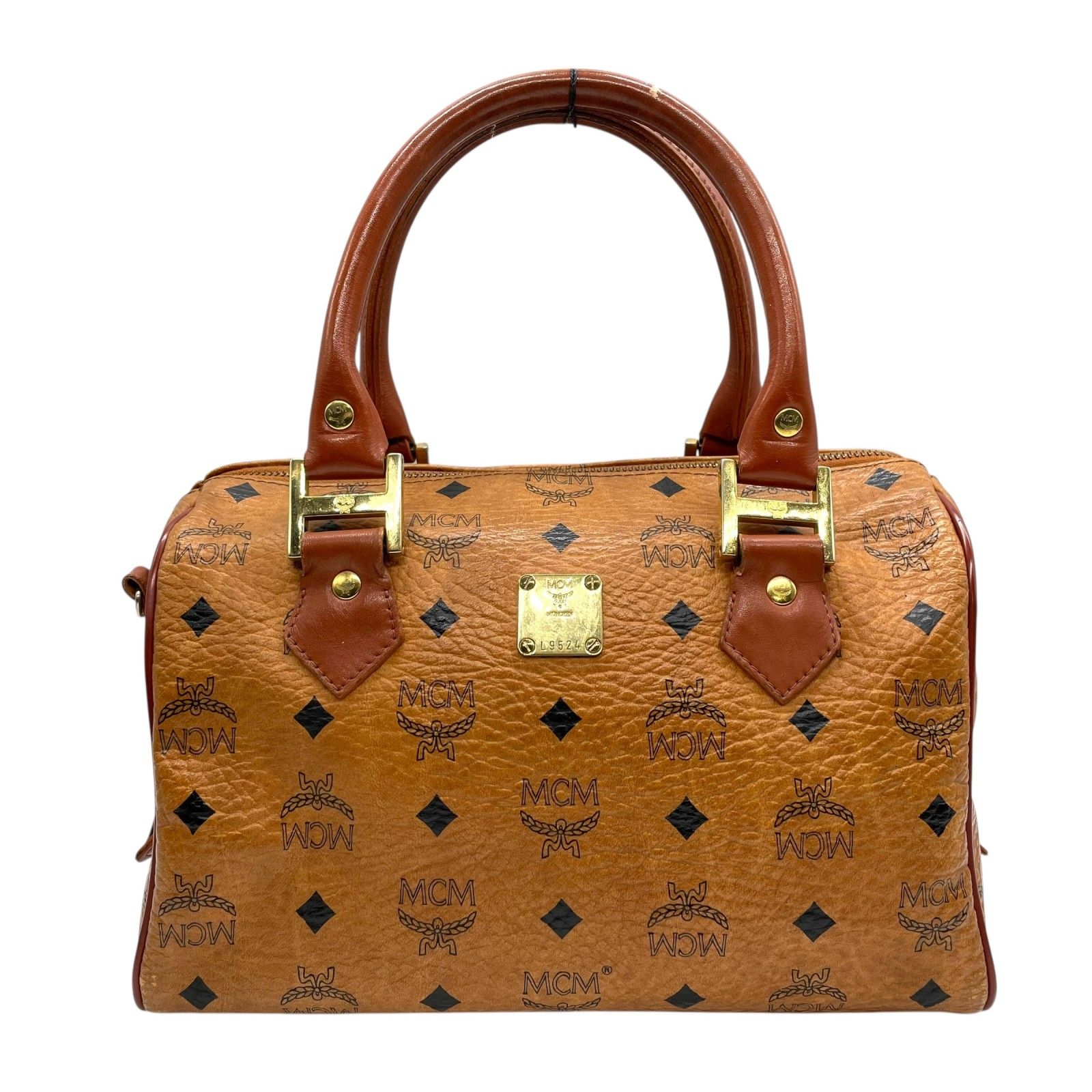 MCM エムシーエム ヴィセトス ボストンバッグ ミニボストン