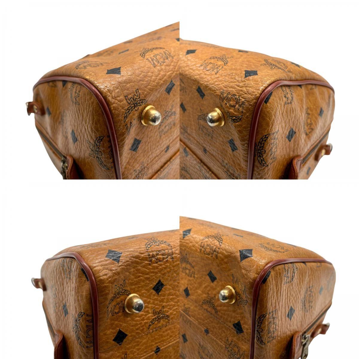 MCM エムシーエム ヴィセトス ボストンバッグ ミニボストン