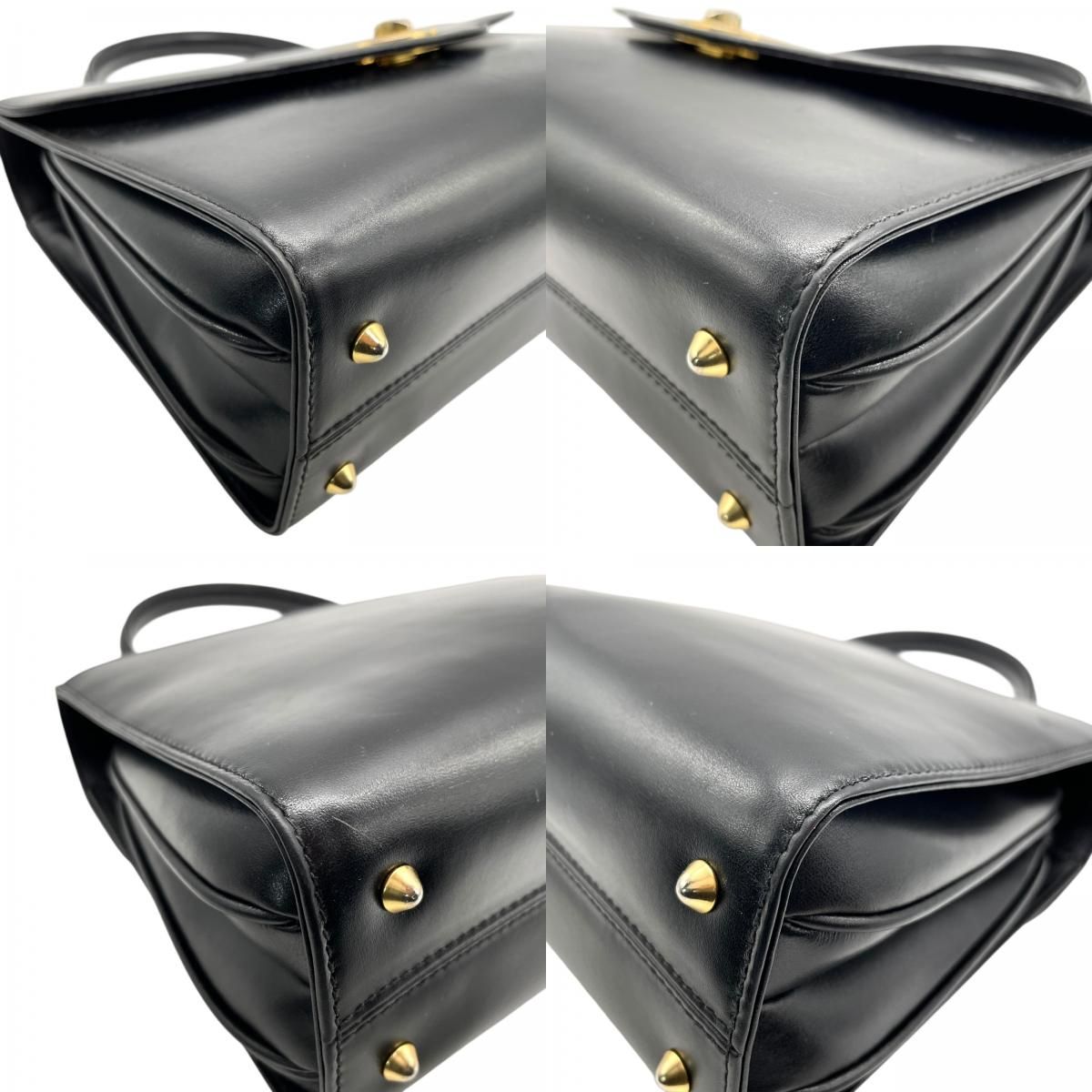 バリー BALLY 2WAY ハンドバッグ ショルダーバッグ フォーマル 黒 